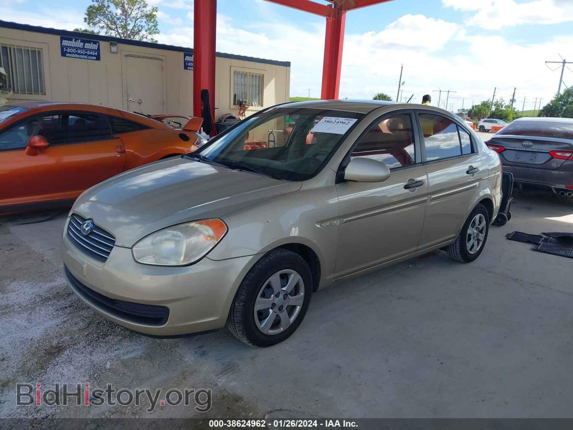 2007 HYUNDAI ACCENT - VIN: KMHCN46C07U114747 - Фото 2