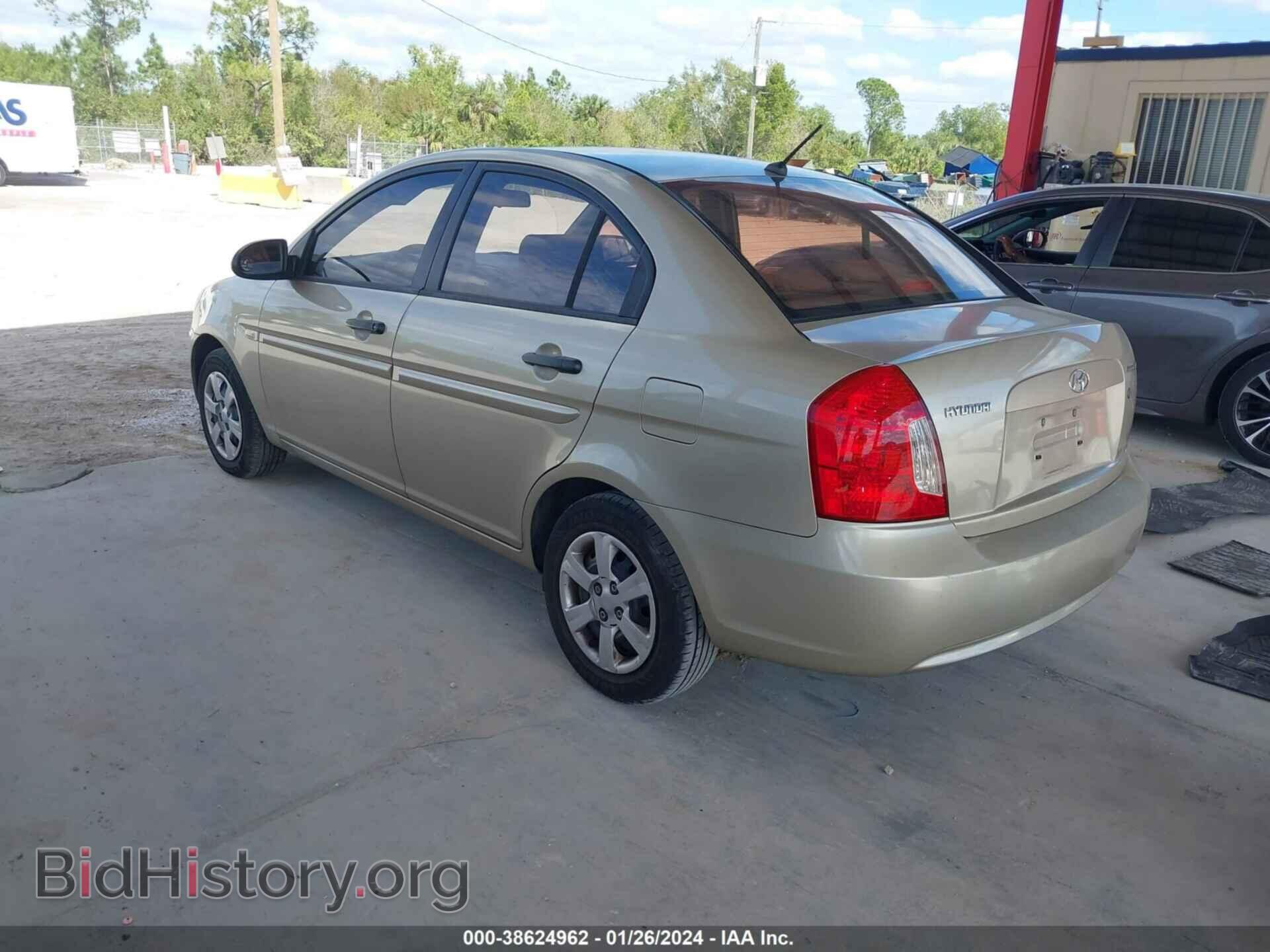 2007 HYUNDAI ACCENT - VIN: KMHCN46C07U114747 - Фото 3