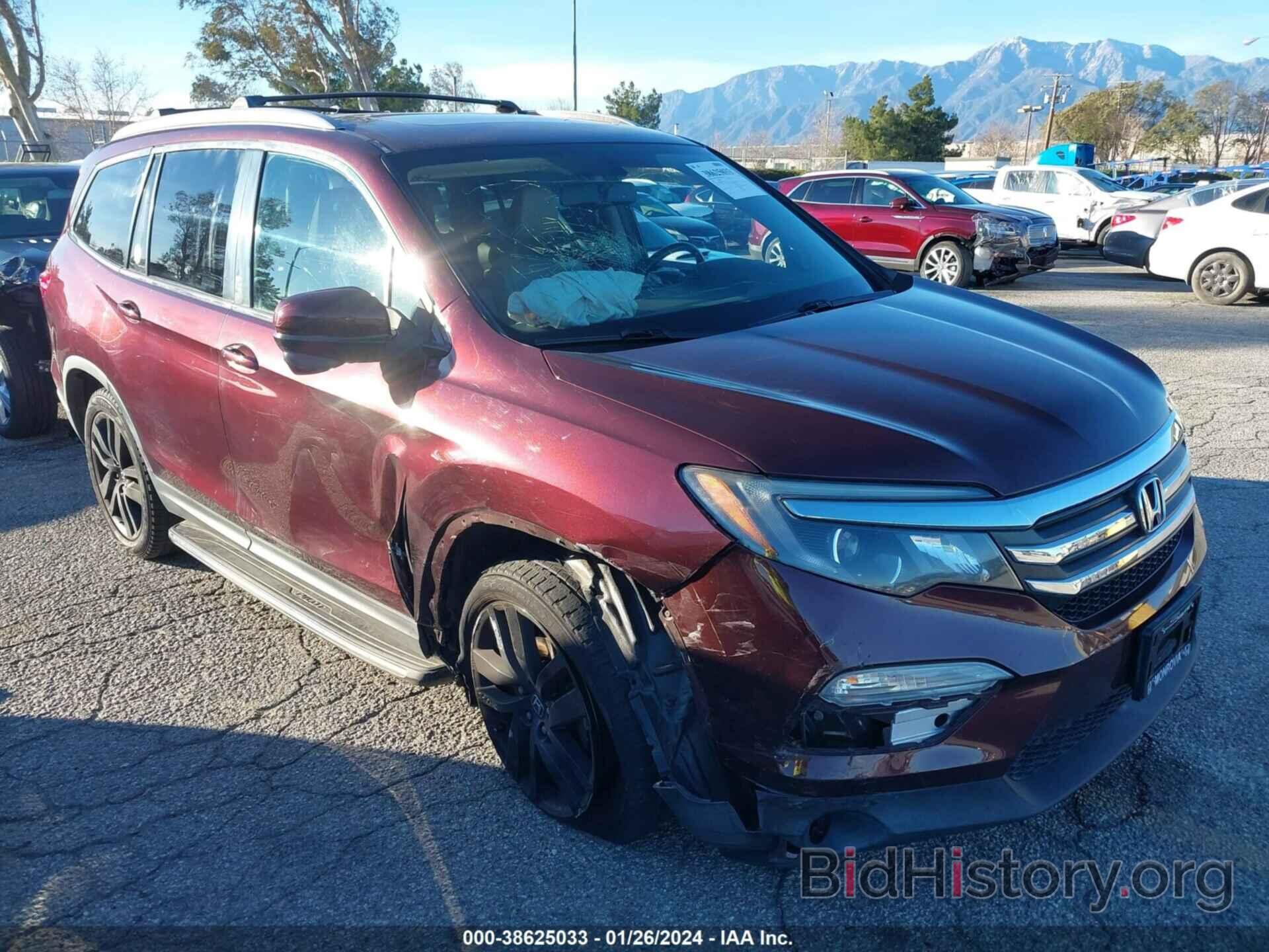 Photo 5FNYF6H84GB100824 - HONDA PILOT 2016