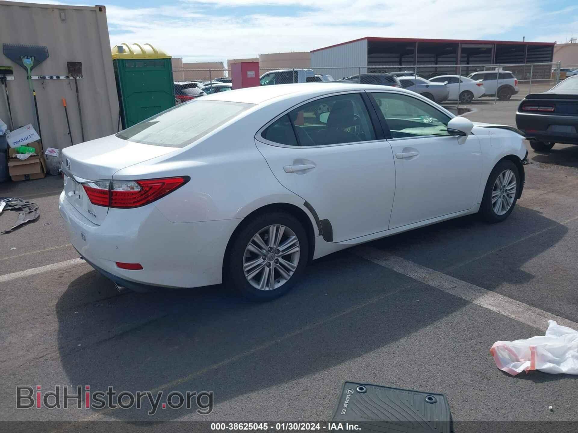 2013 LEXUS ES 350 - VIN: JTHBK1GG2D2002210 - Фото 4