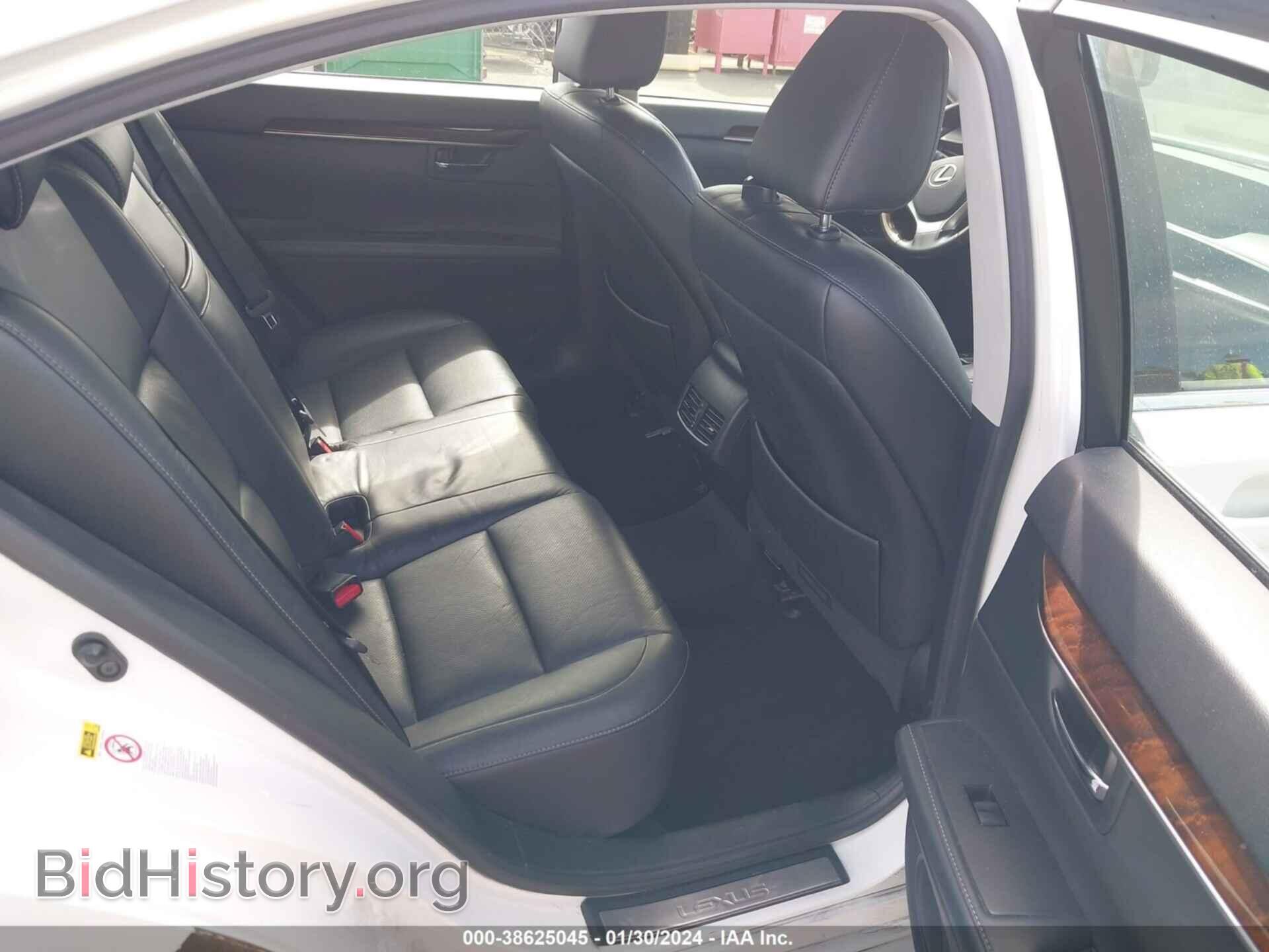 2013 LEXUS ES 350 - VIN: JTHBK1GG2D2002210 - Фото 8