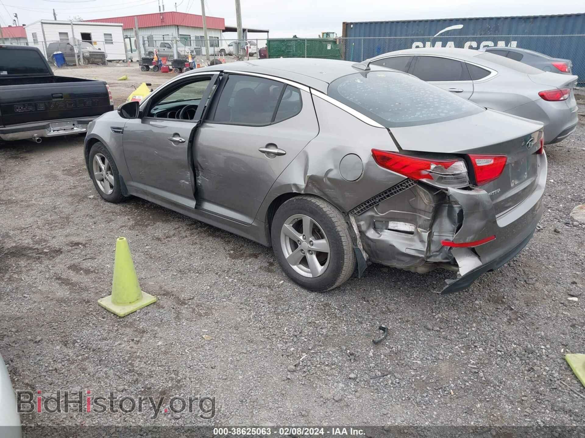 2015 KIA OPTIMA - VIN: 5XXGM4A76FG457876 - Фото 3