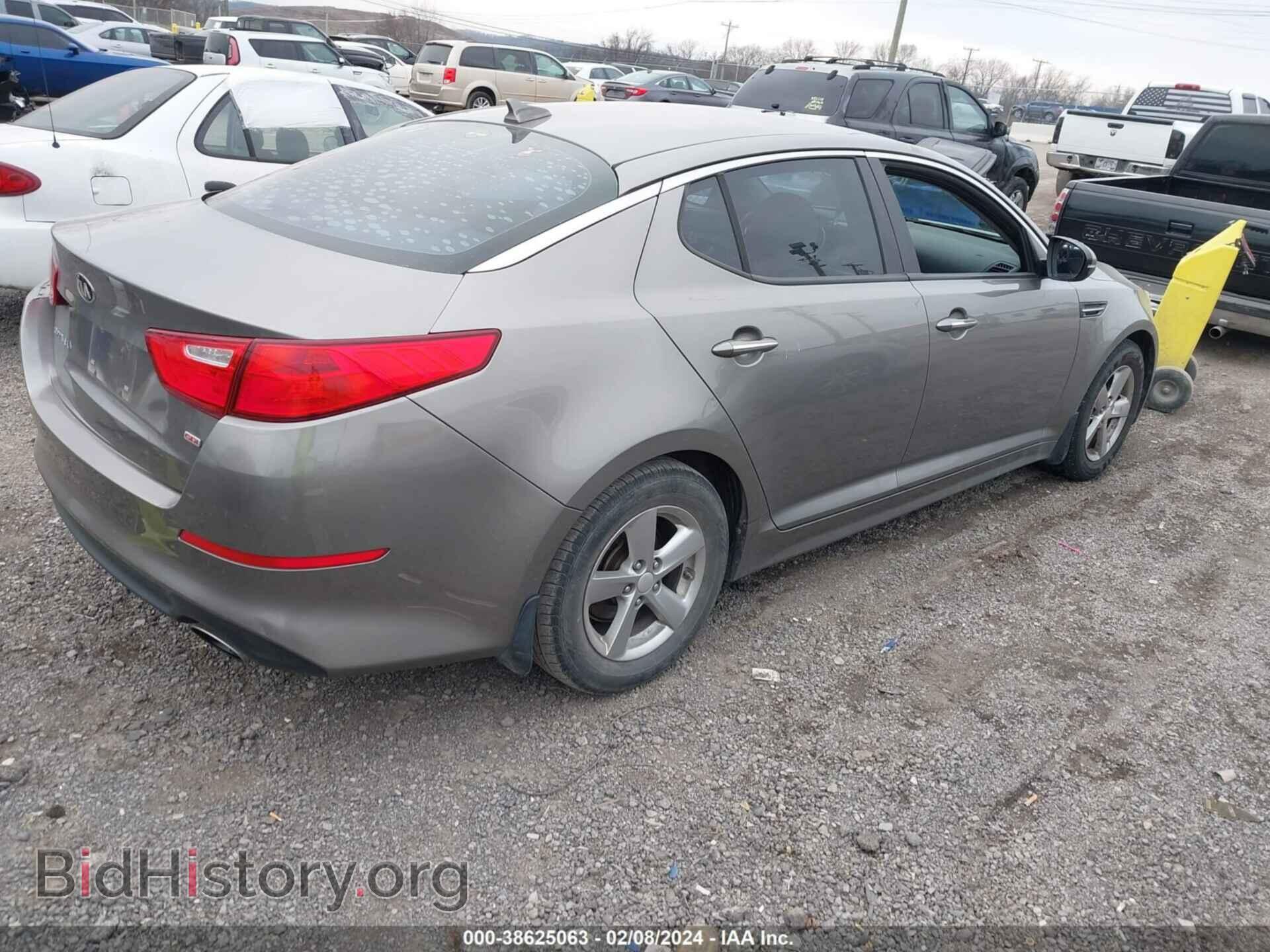 2015 KIA OPTIMA - VIN: 5XXGM4A76FG457876 - Фото 4