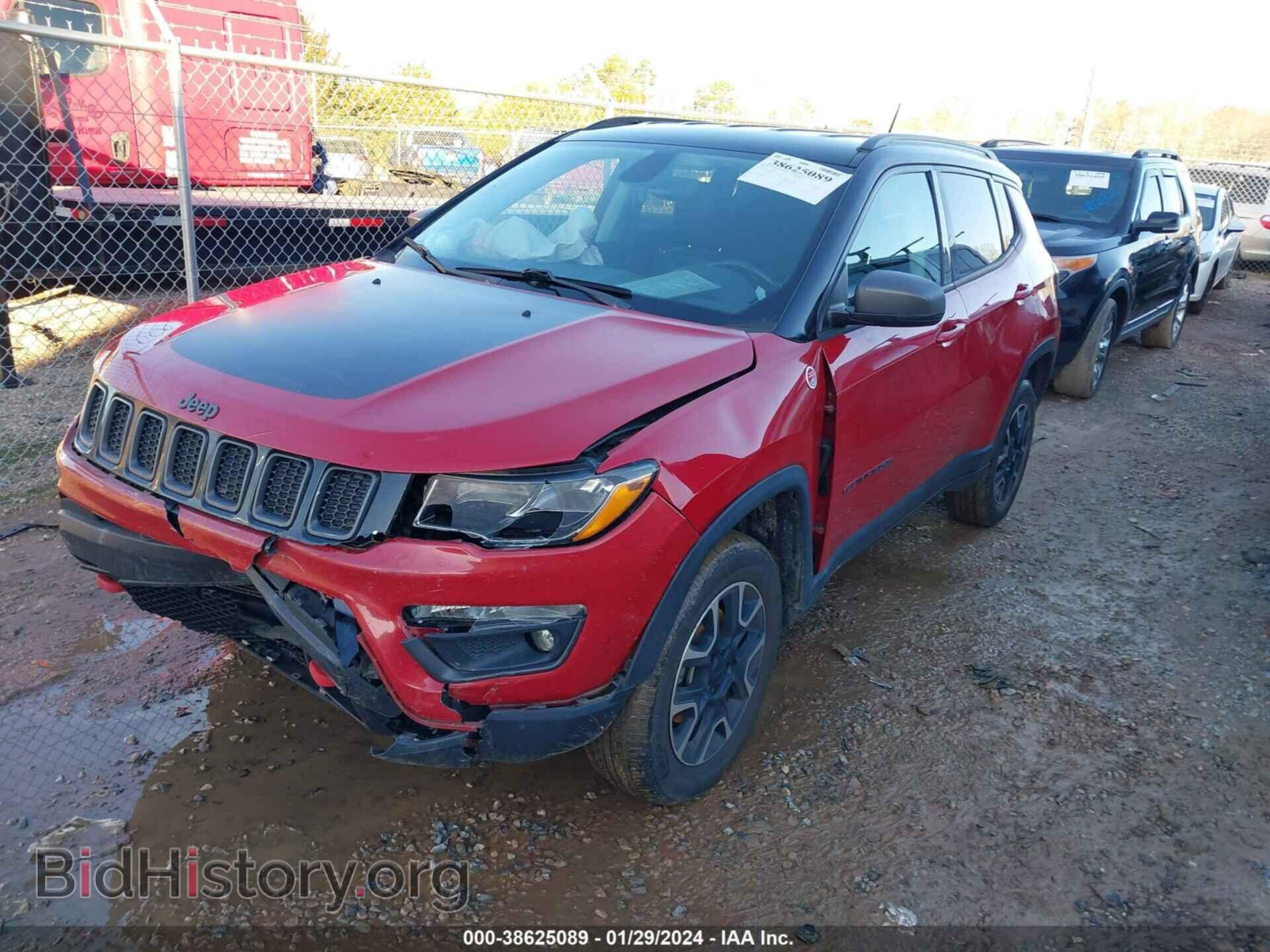 2020 JEEP COMPASS - VIN: 3C4NJDDB6LT166763 - Фото 2
