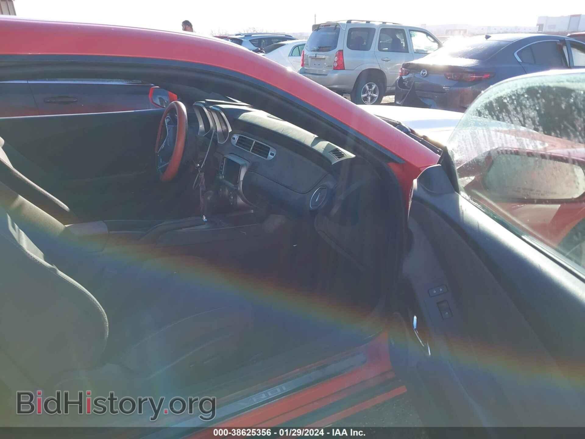 2013 CHEVROLET CAMARO - VIN: 2G1FJ1EJ8D9239721 - Фото 5