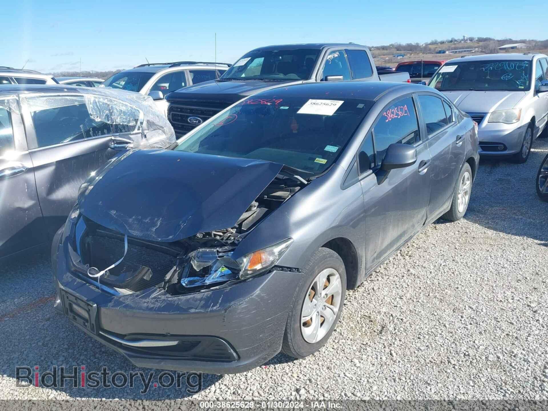 2013 HONDA CIVIC - VIN: 19XFB2F58DE042058 - Фото 2
