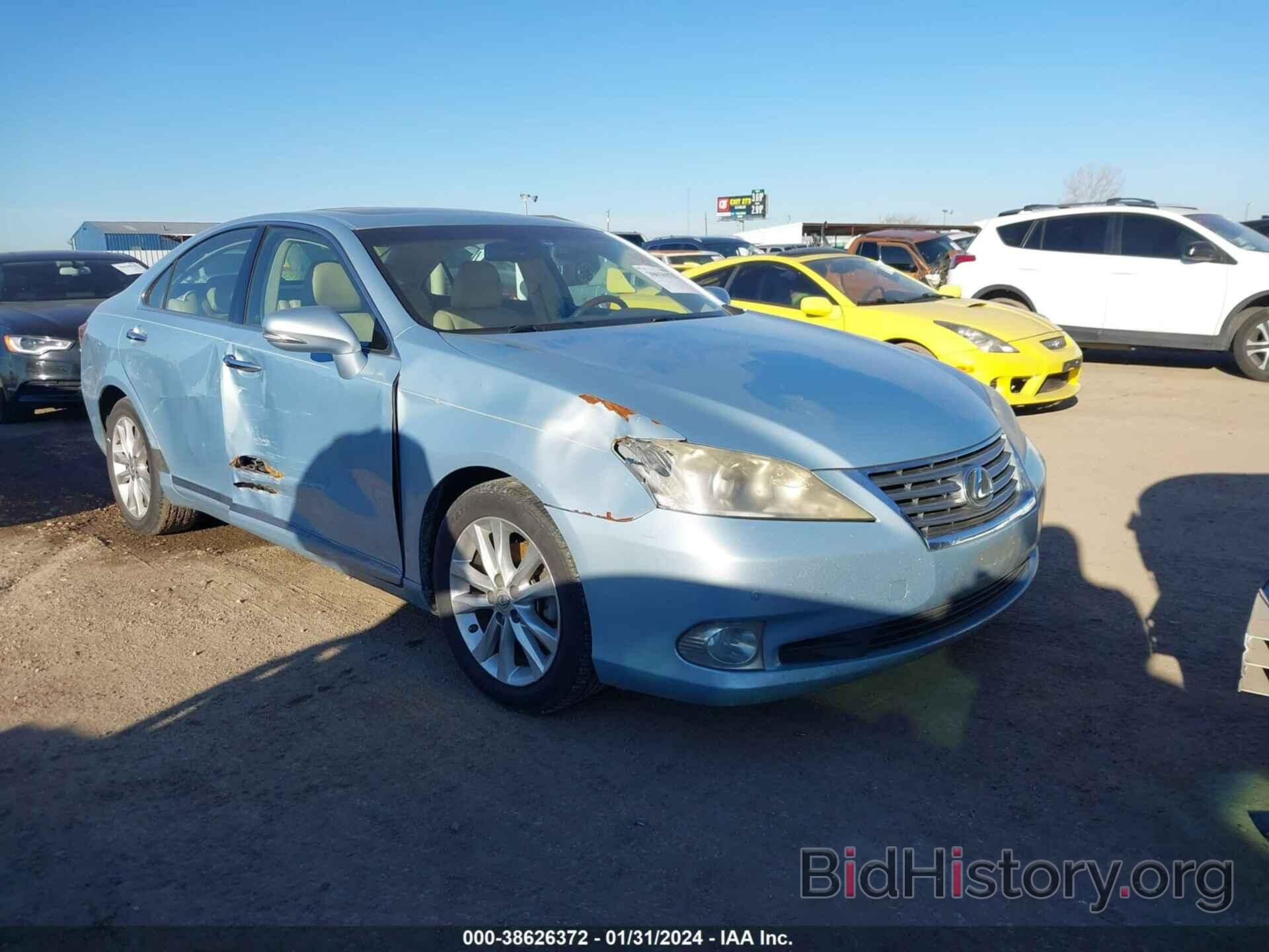 Photo JTHBK1EG2A2365556 - LEXUS ES 350 2010