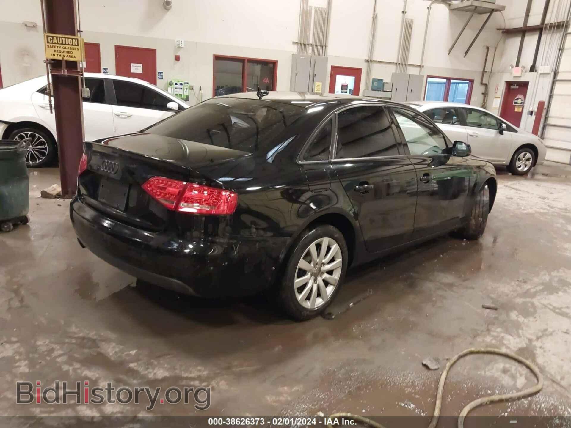 2012 AUDI A4 - VIN: WAUAFAFL9CN019239 - Фото 4