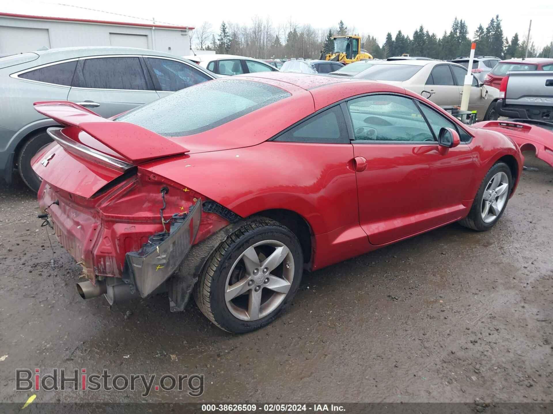 2009 MITSUBISHI ECLIPSE - VIN: 4A3AK24F29E025486 - Photo 4