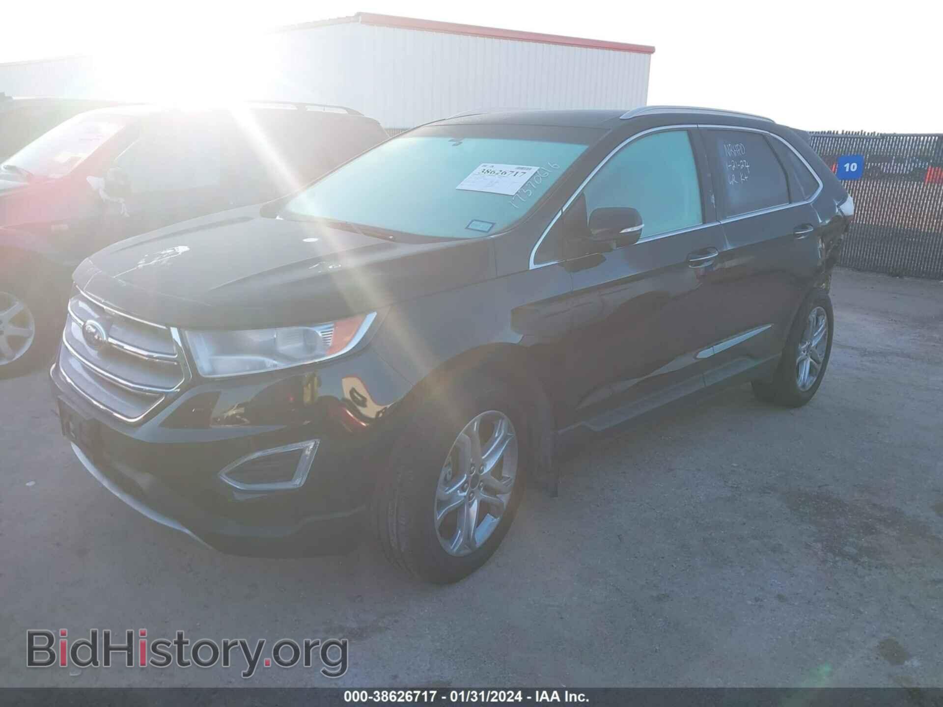 2018 FORD EDGE - VIN: 2FMPK3K88JBC26442 - Фото 2