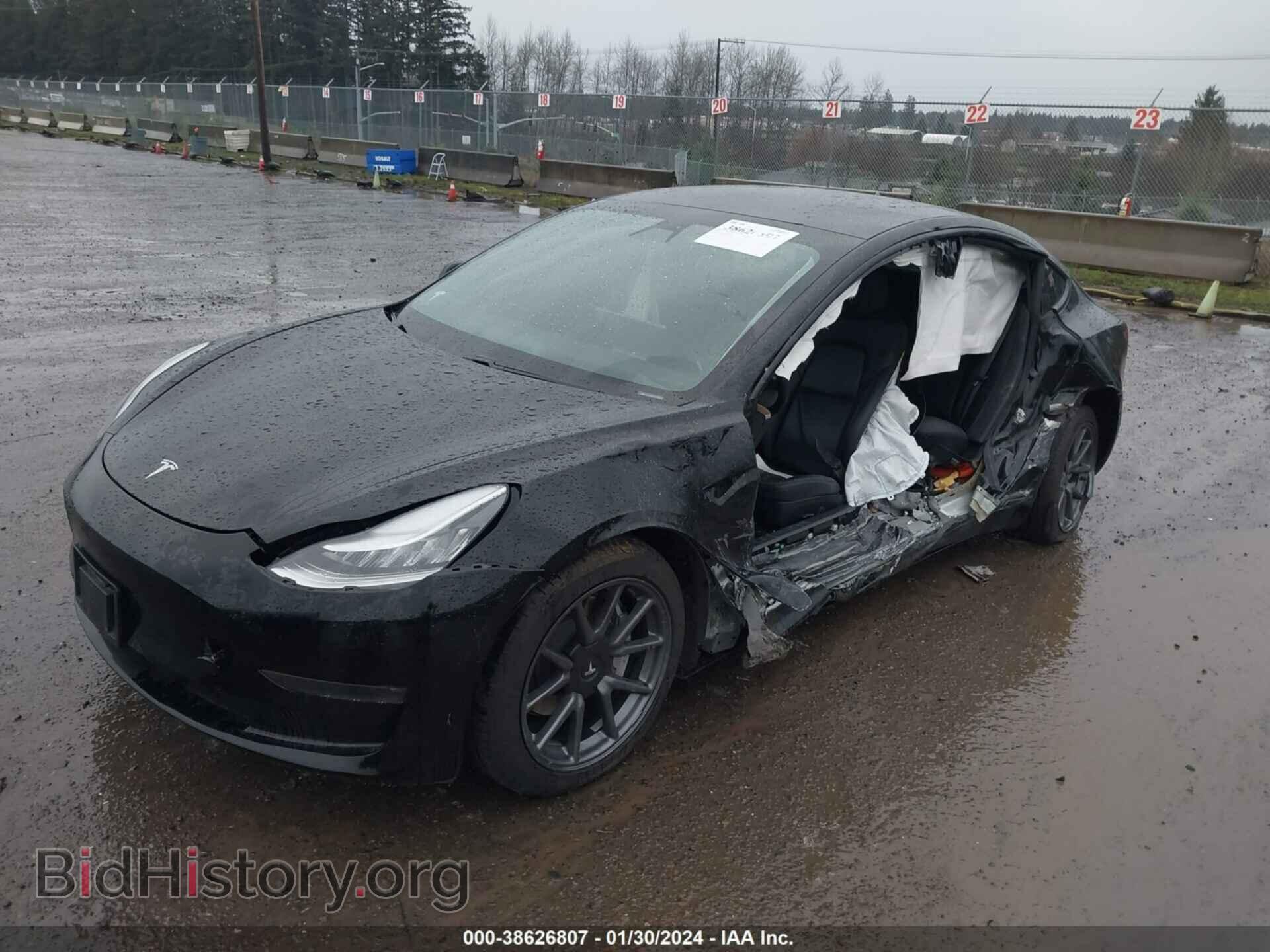 2020 TESLA MODEL 3 - VIN: 5YJ3E1EB8LF663109 - Фото 2