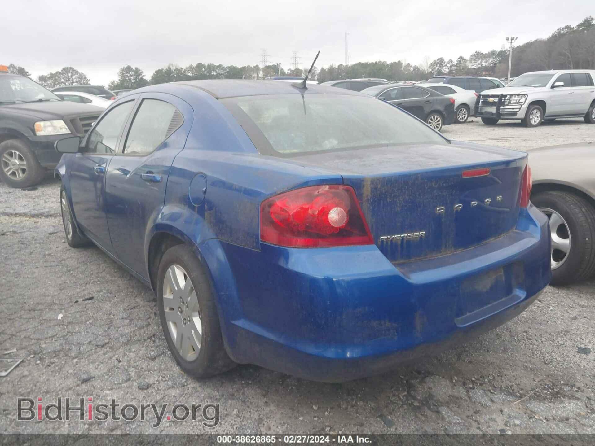 2013 DODGE AVENGER - VIN: 1C3CDZAB3DN622305 - Photo 3