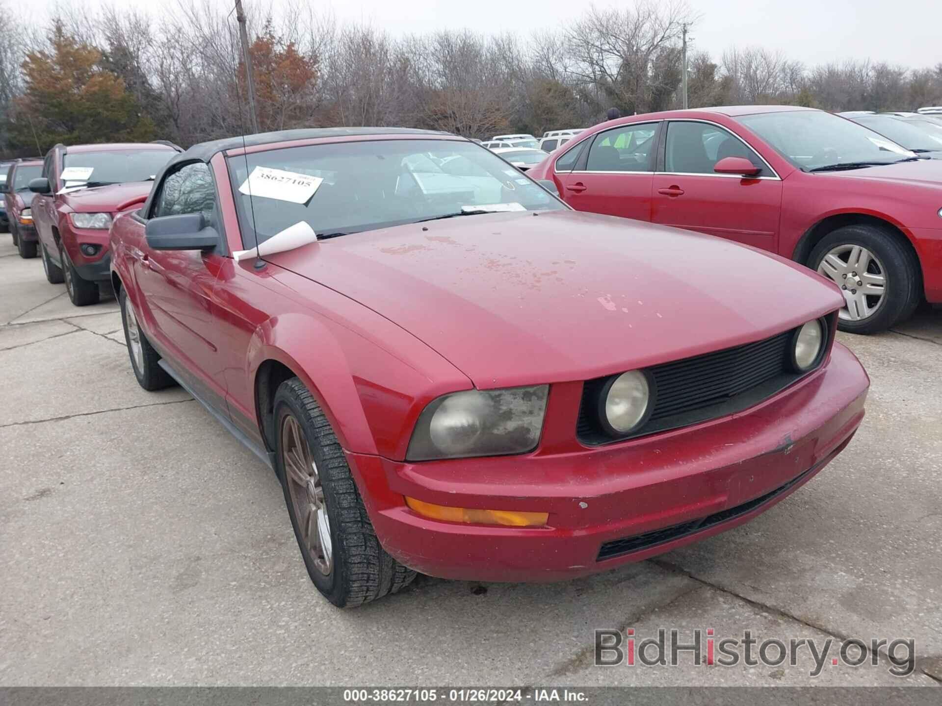 Photo 1ZVFT84NX75315713 - FORD MUSTANG 2007