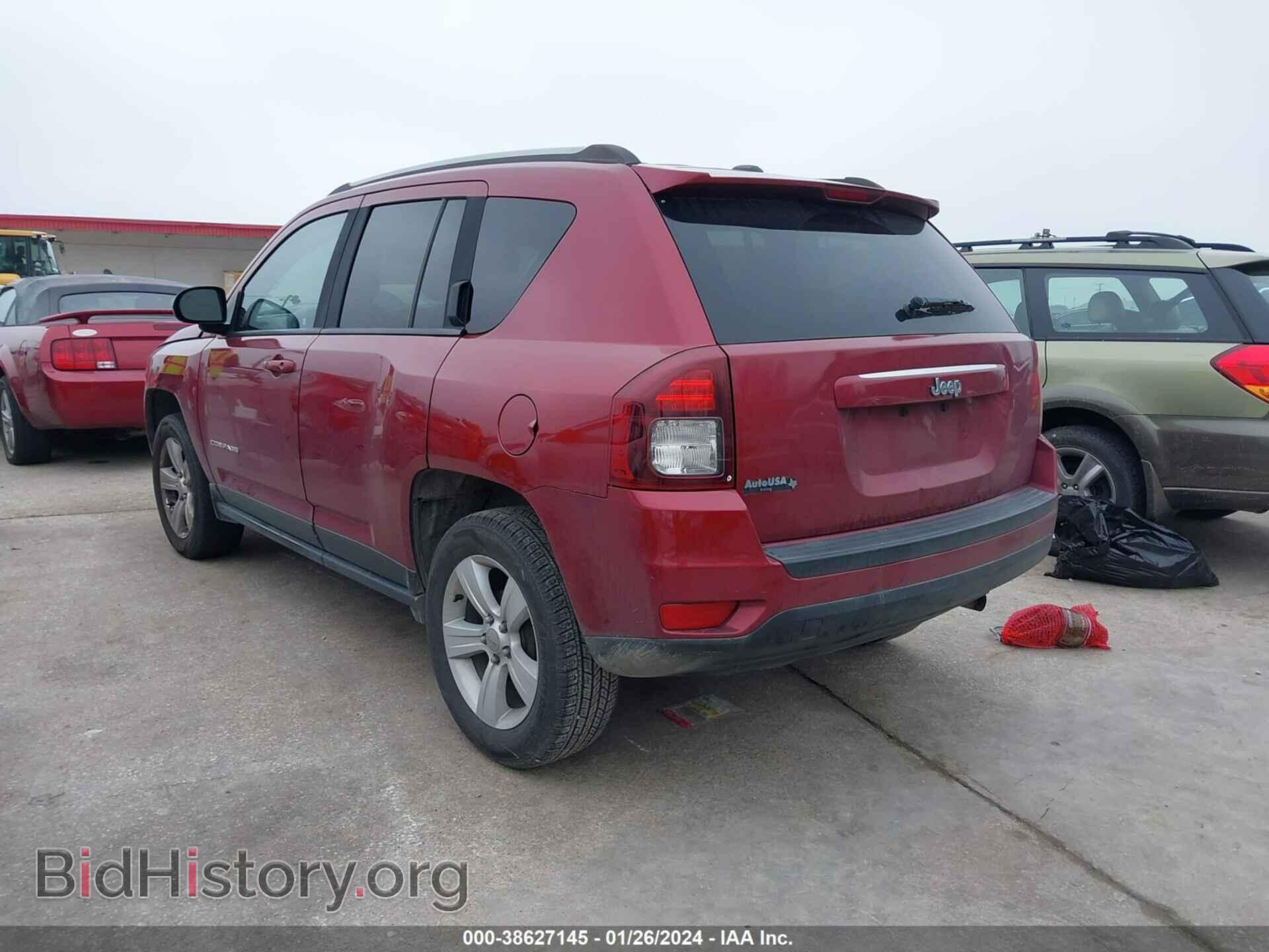 2016 JEEP COMPASS - VIN: 1C4NJCBB2GD752191 - Фото 3
