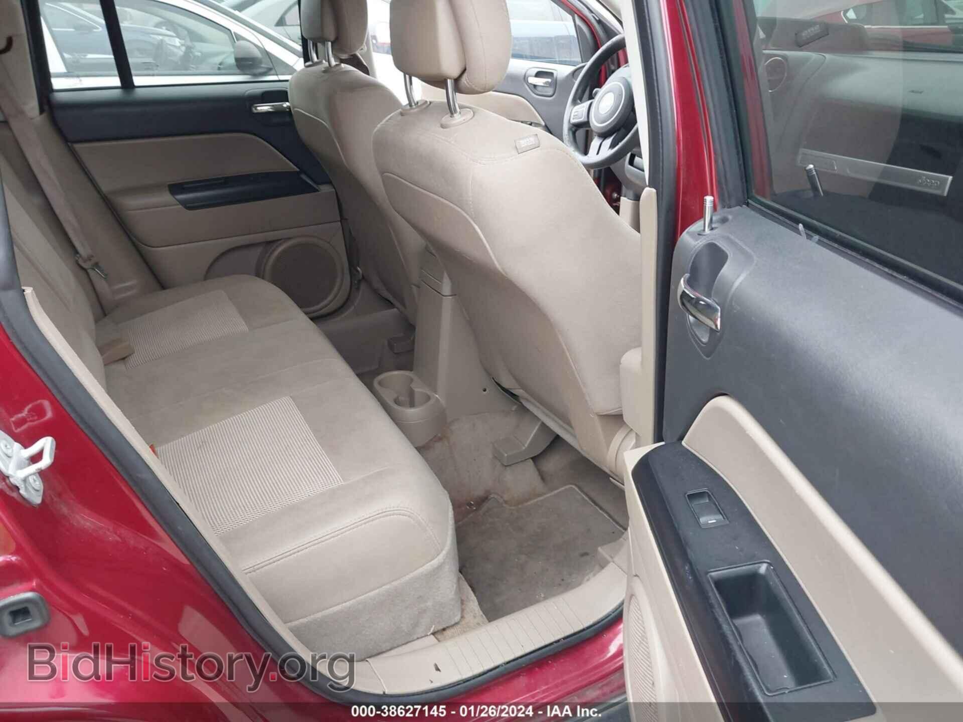 2016 JEEP COMPASS - VIN: 1C4NJCBB2GD752191 - Фото 8
