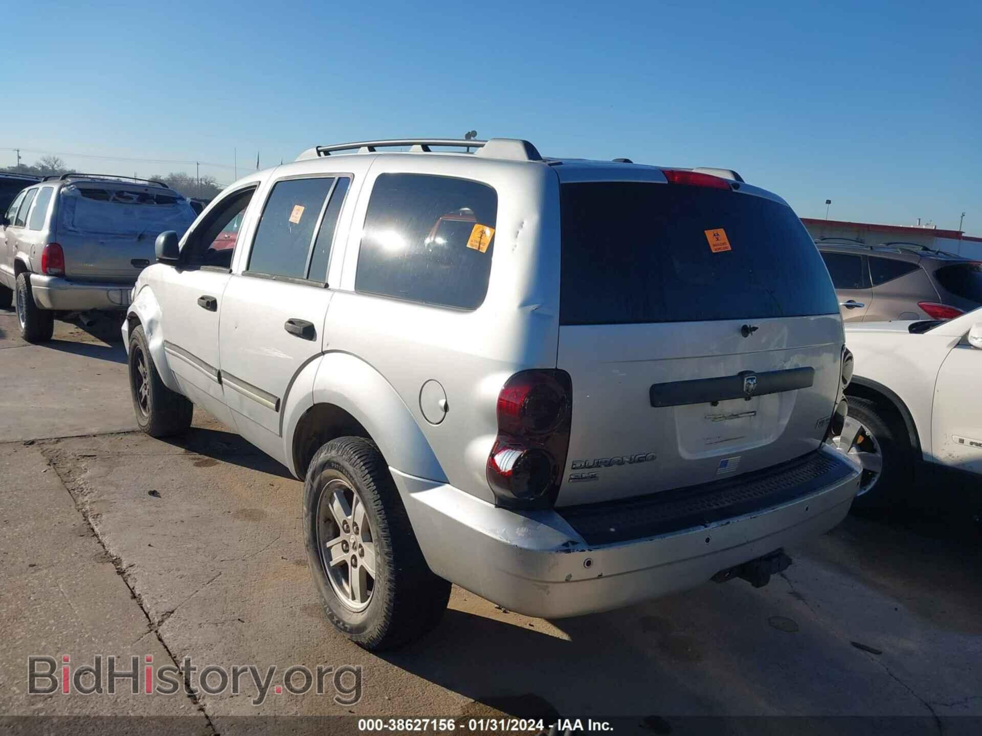 2008 DODGE DURANGO - VIN: 1D8HD48228F105654 - Фото 3