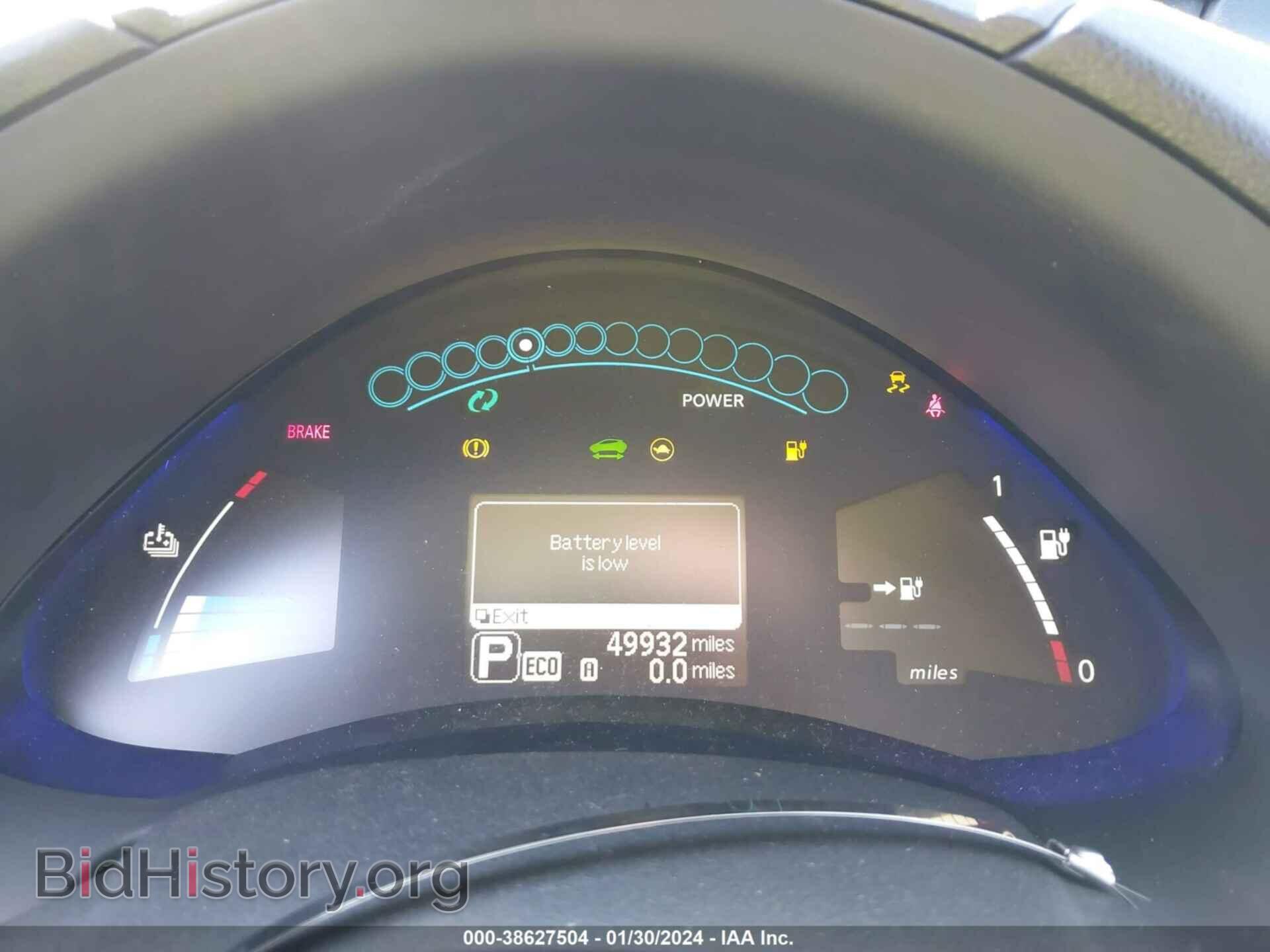 2016 NISSAN LEAF - VIN: 1N4BZ0CP1GC312933 - Фото 14