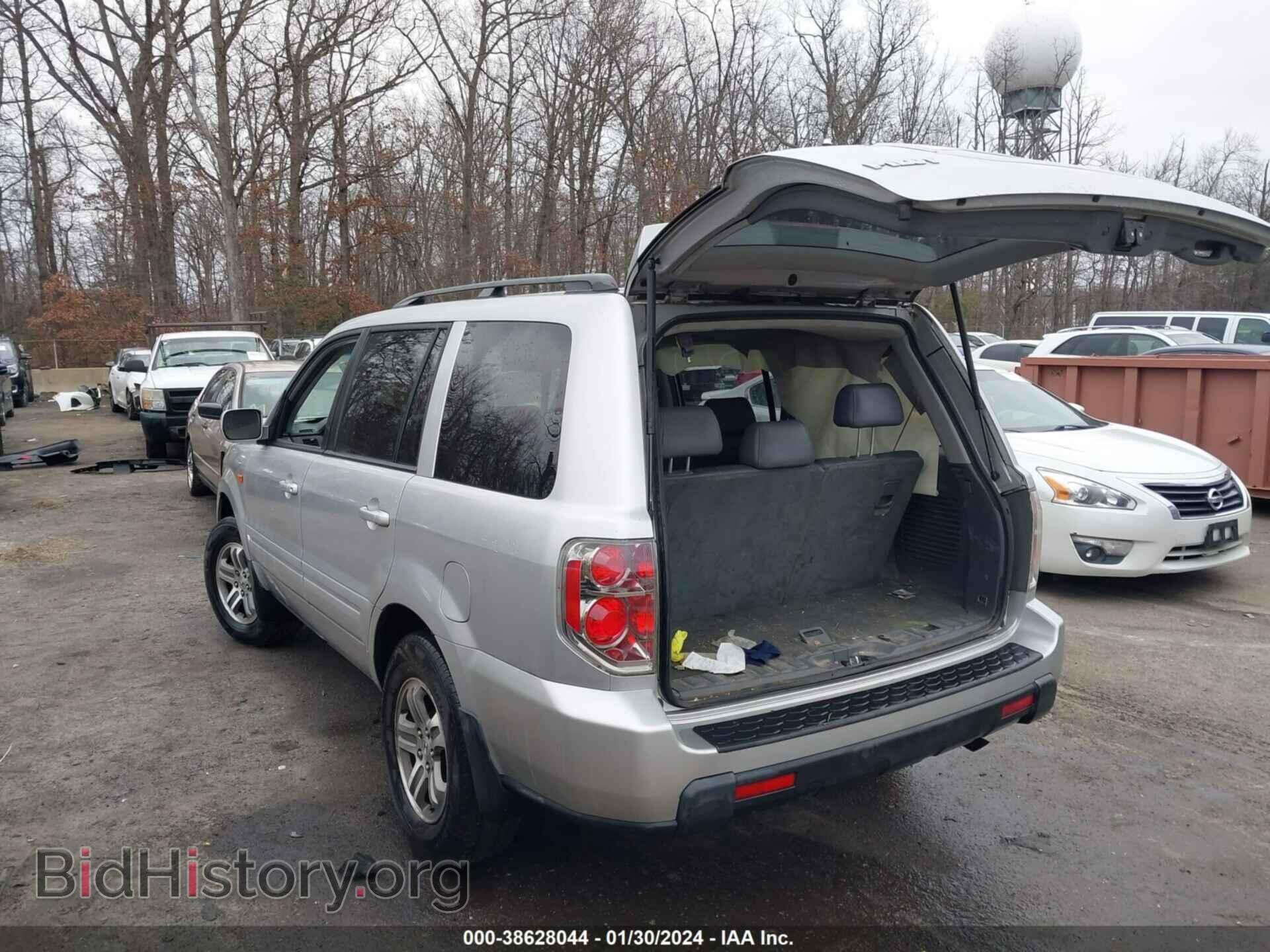 2006 HONDA PILOT - VIN: 5FNYF28786B008193 - Фото 3
