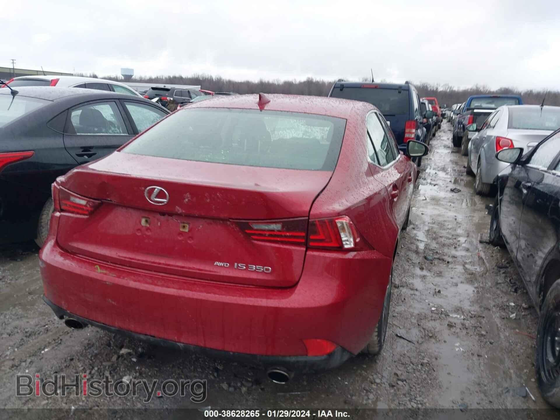 2014 LEXUS IS 350 - VIN: JTHCE1D21E5001456 - Фото 4