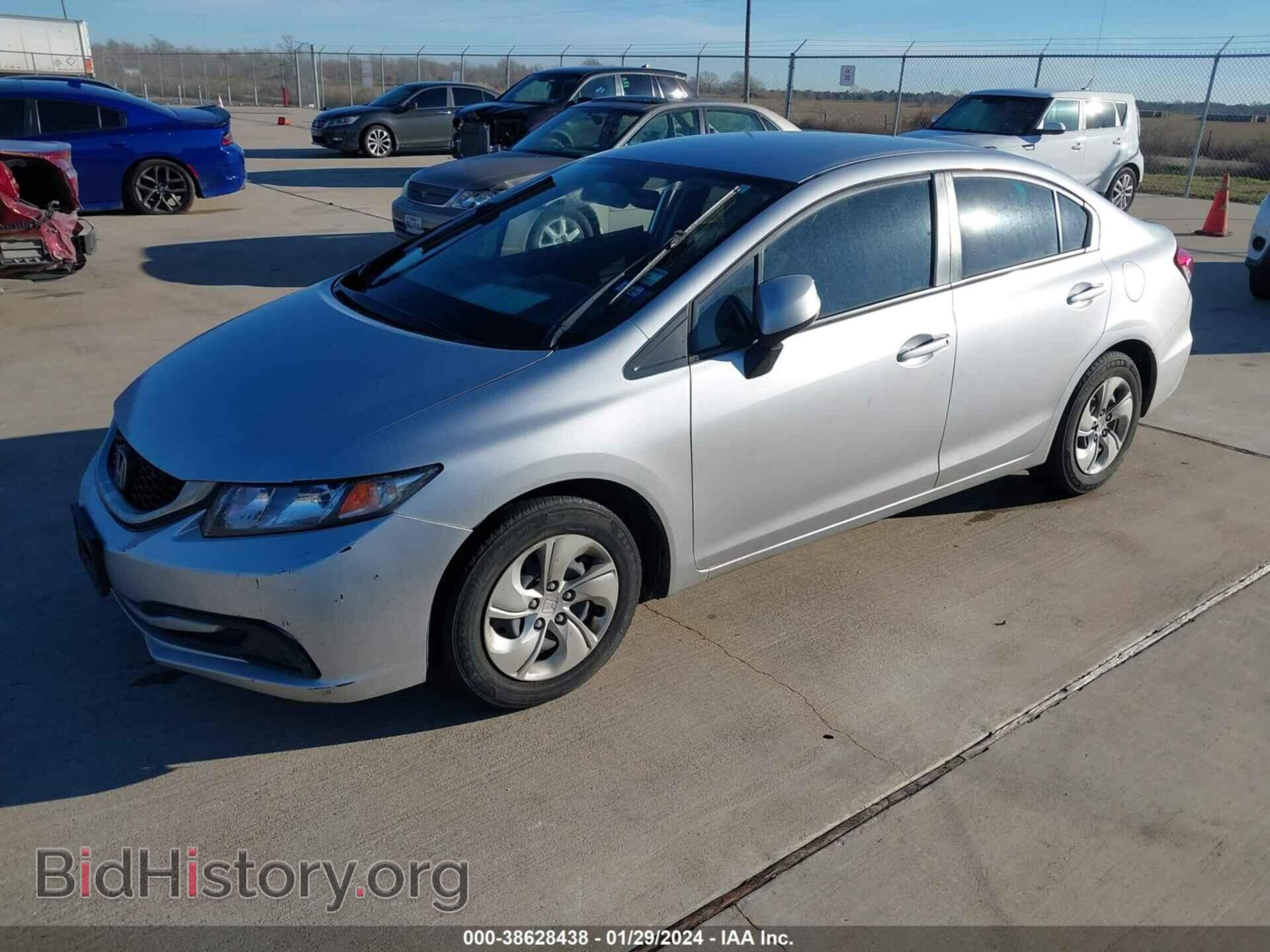 2013 HONDA CIVIC - VIN: 19XFB2E52DE026407 - Фото 2