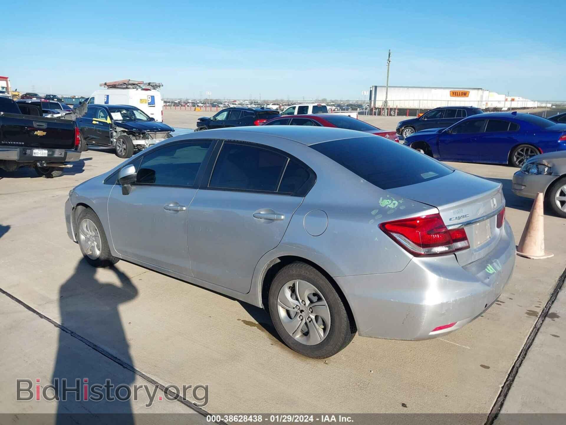2013 HONDA CIVIC - VIN: 19XFB2E52DE026407 - Фото 3