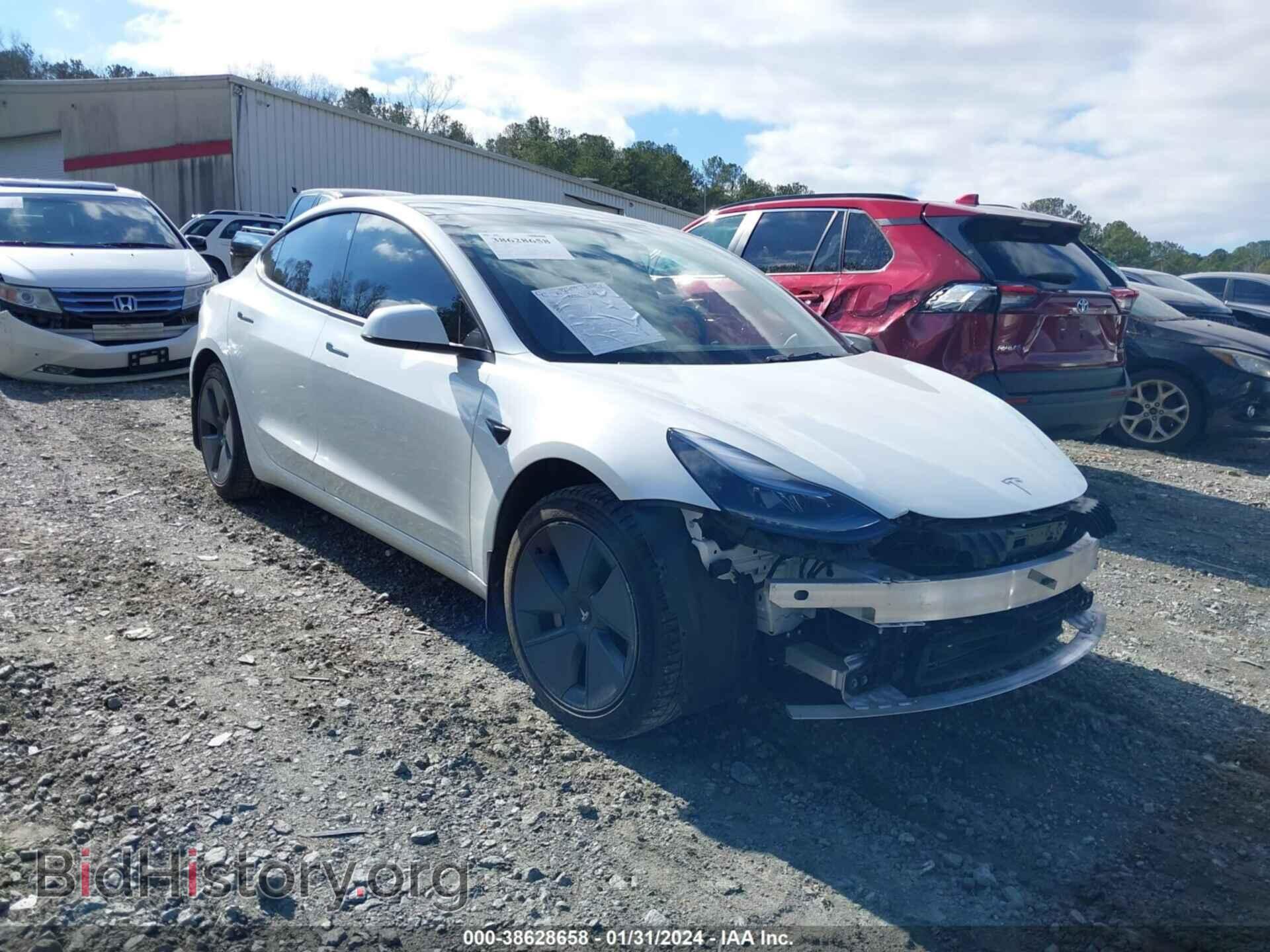 Photo 5YJ3E1EA4MF091741 - TESLA MODEL 3 2021