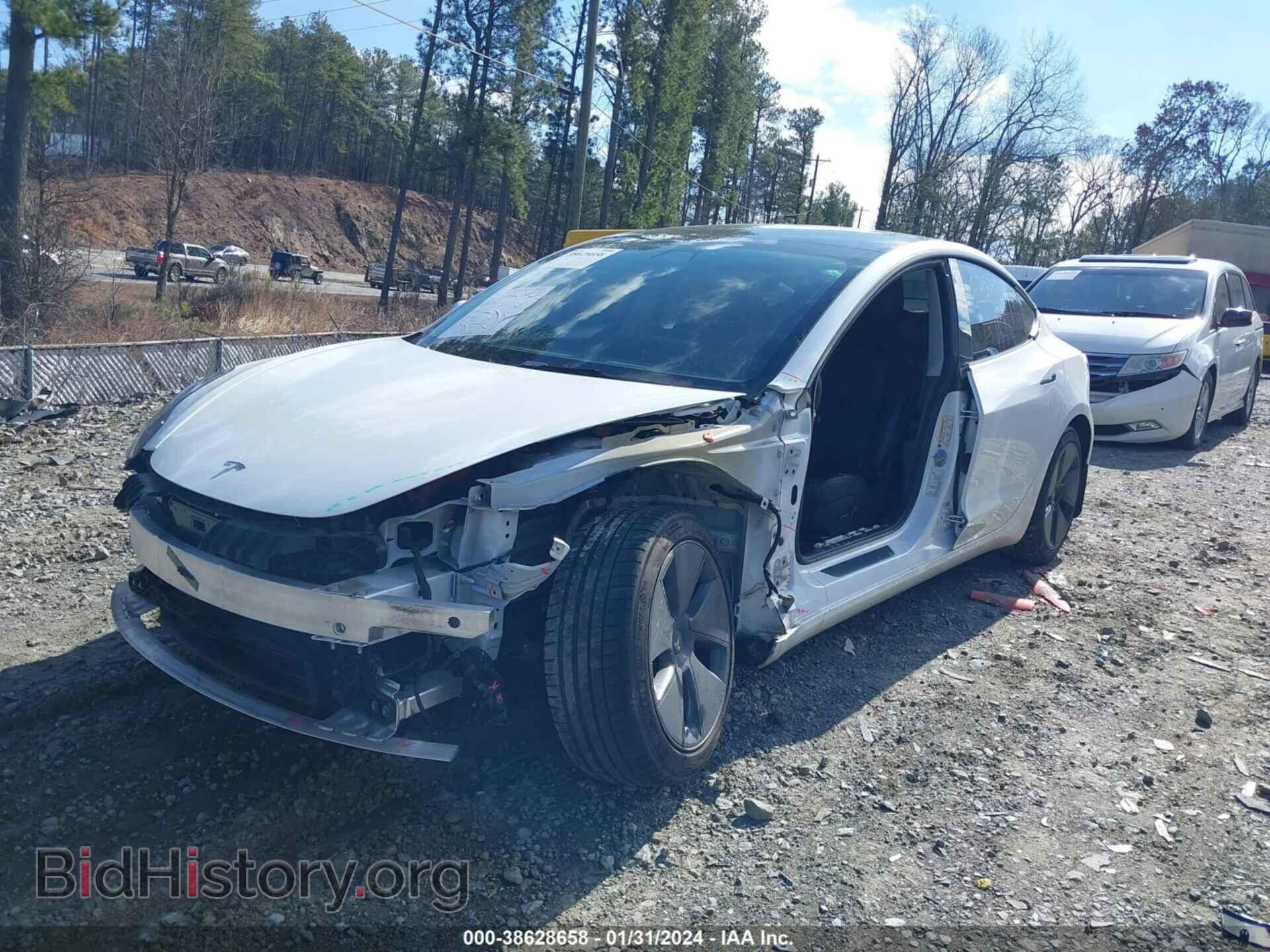 2021 TESLA MODEL 3 - VIN: 5YJ3E1EA4MF091741 - Photo 2