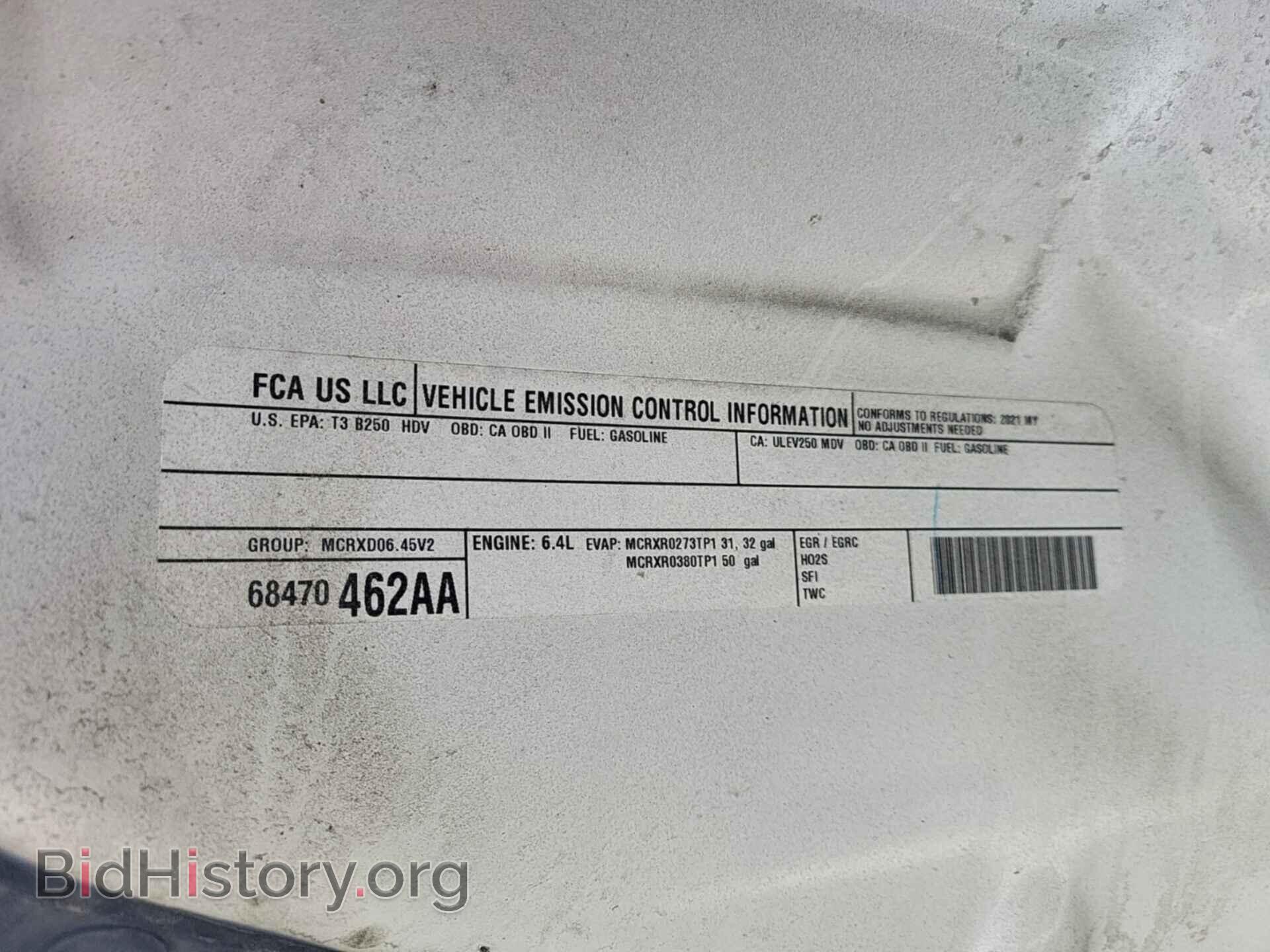 2021 RAM 2500 - VIN: 3C6UR5DJ3MG554276 - Фото 2