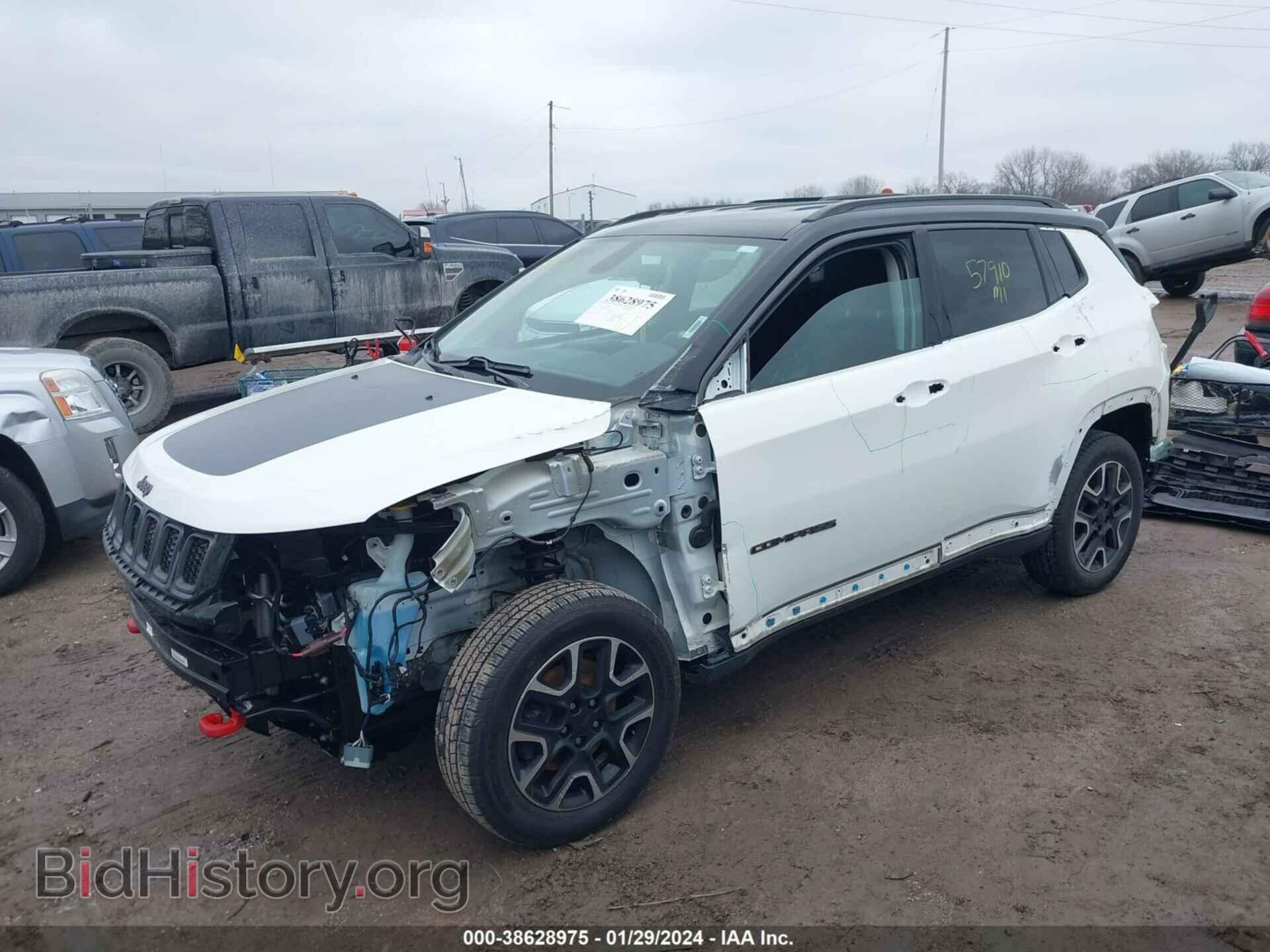 2020 JEEP COMPASS - VIN: 3C4NJDDB8LT214764 - Фото 2