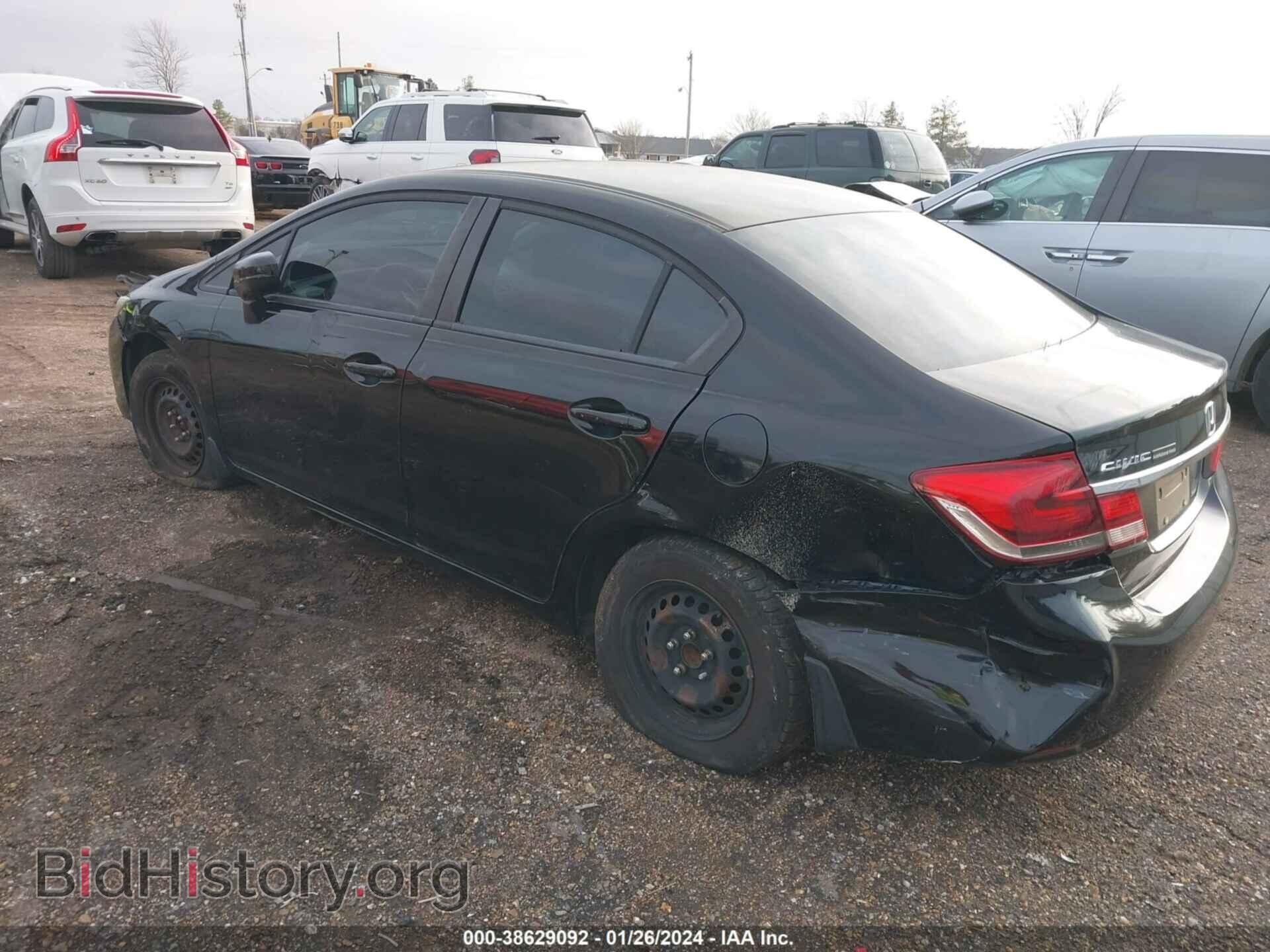 2014 HONDA CIVIC - VIN: 19XFB2F51EE037981 - Фото 3