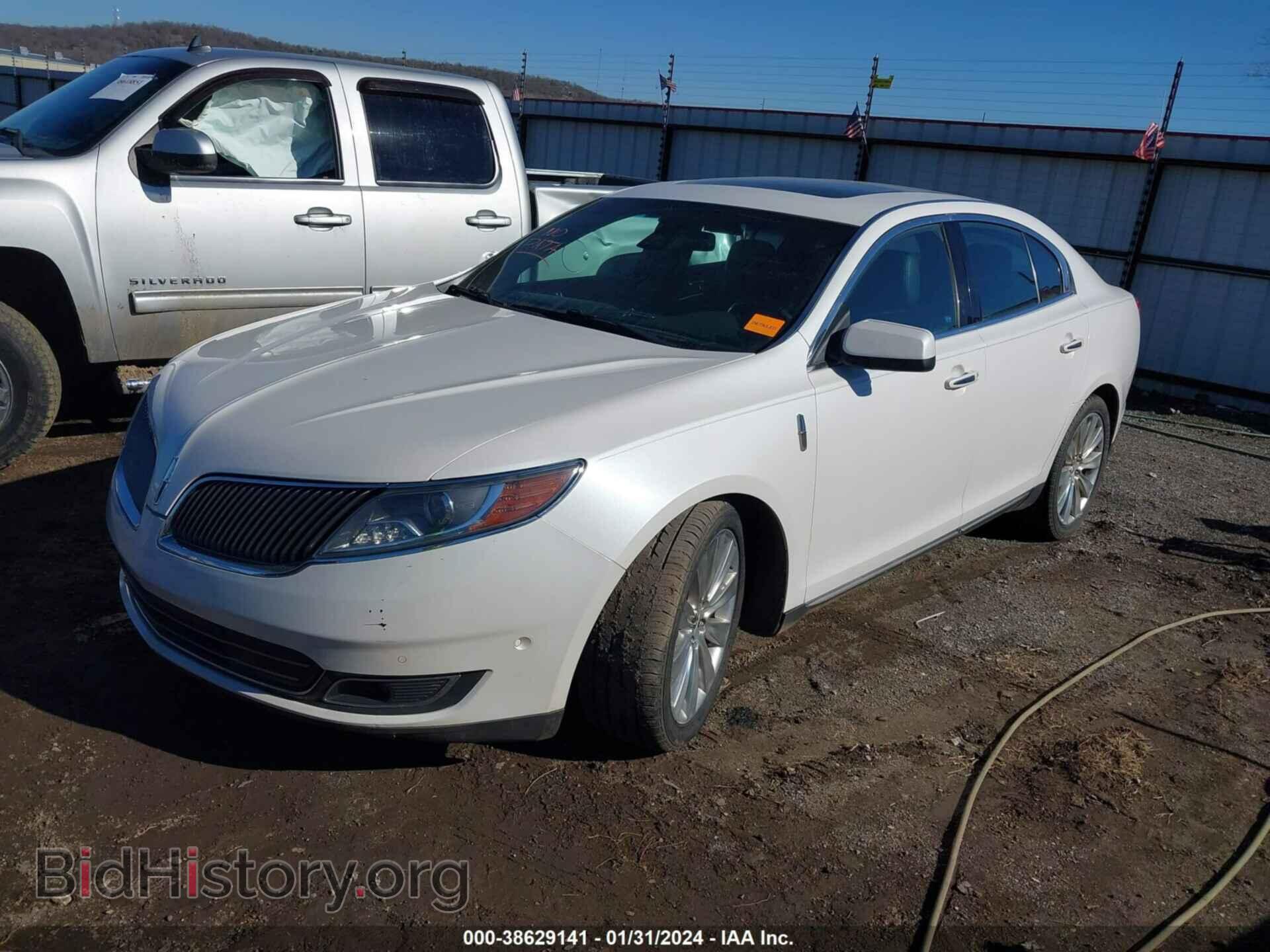 2014 LINCOLN MKS - VIN: 1LNHL9FT5EG604640 - Фото 2
