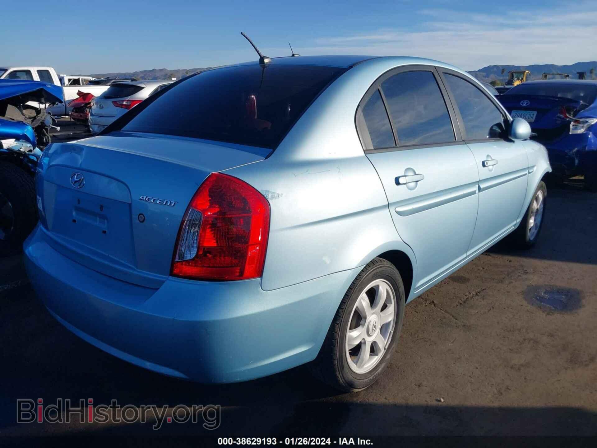 2006 HYUNDAI ACCENT - VIN: KMHCN46C46U045253 - Фото 4