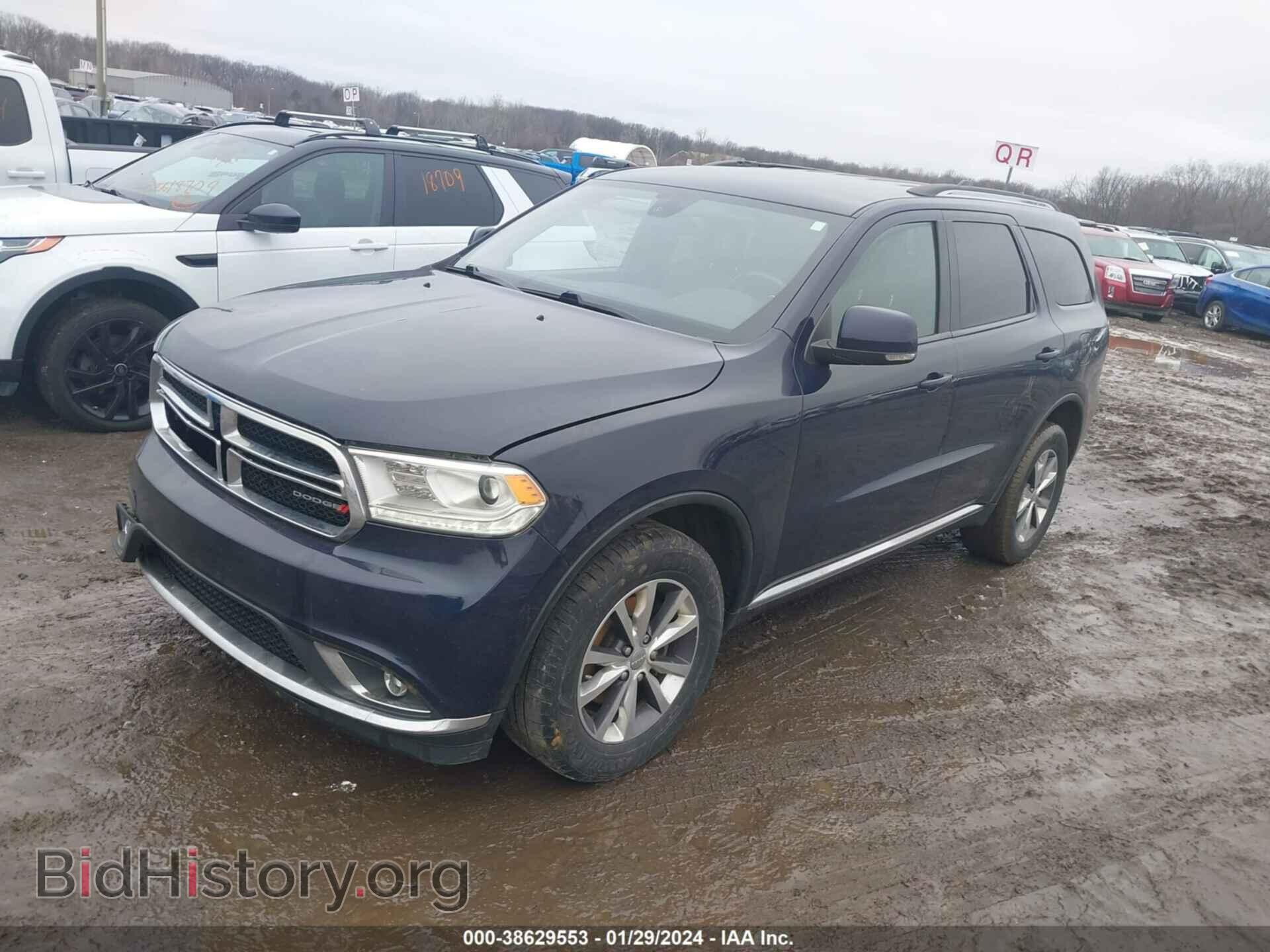 2016 DODGE DURANGO - VIN: 1C4RDJDG4GC459940 - Фото 2