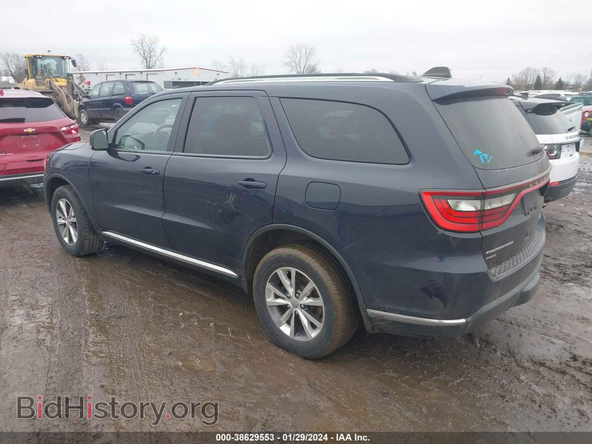 2016 DODGE DURANGO - VIN: 1C4RDJDG4GC459940 - Фото 3