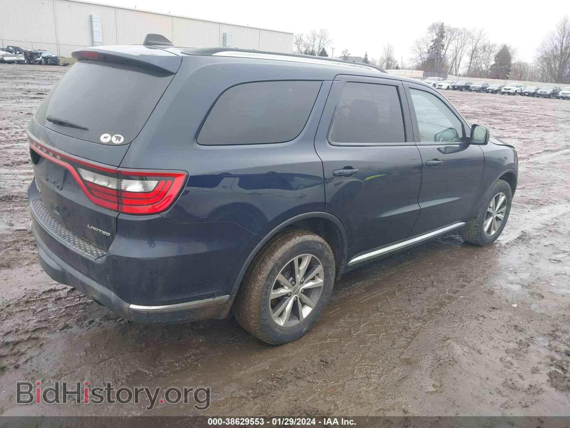 2016 DODGE DURANGO - VIN: 1C4RDJDG4GC459940 - Фото 4