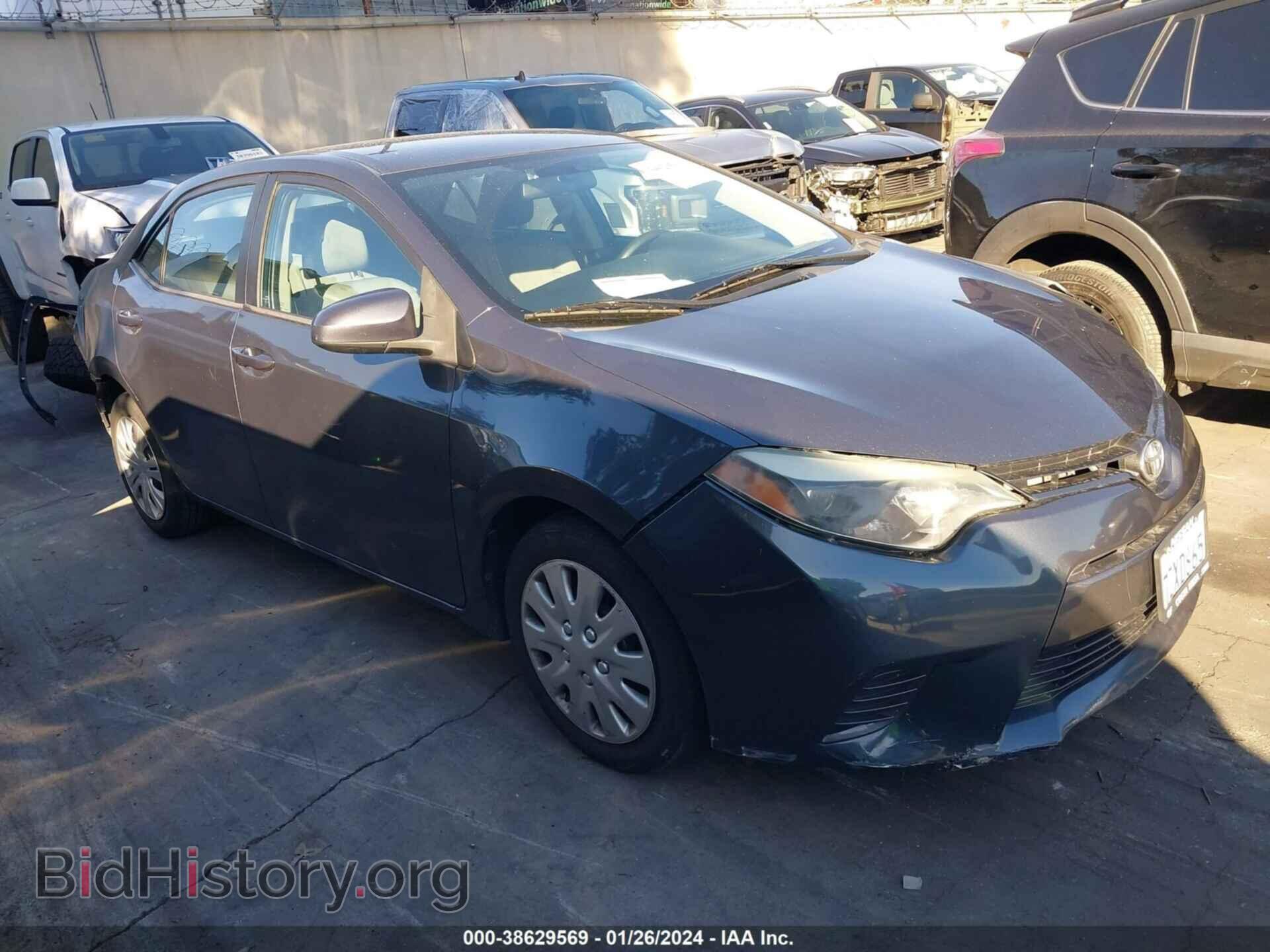 Фотография 2T1BURHE9FC462346 - TOYOTA COROLLA 2015