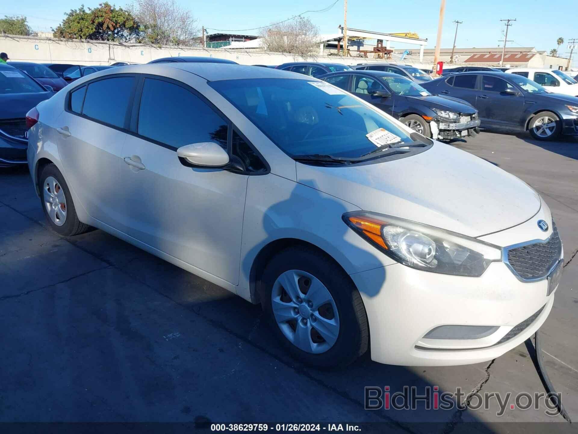 Photo KNAFK4A62E5182404 - KIA FORTE 2014