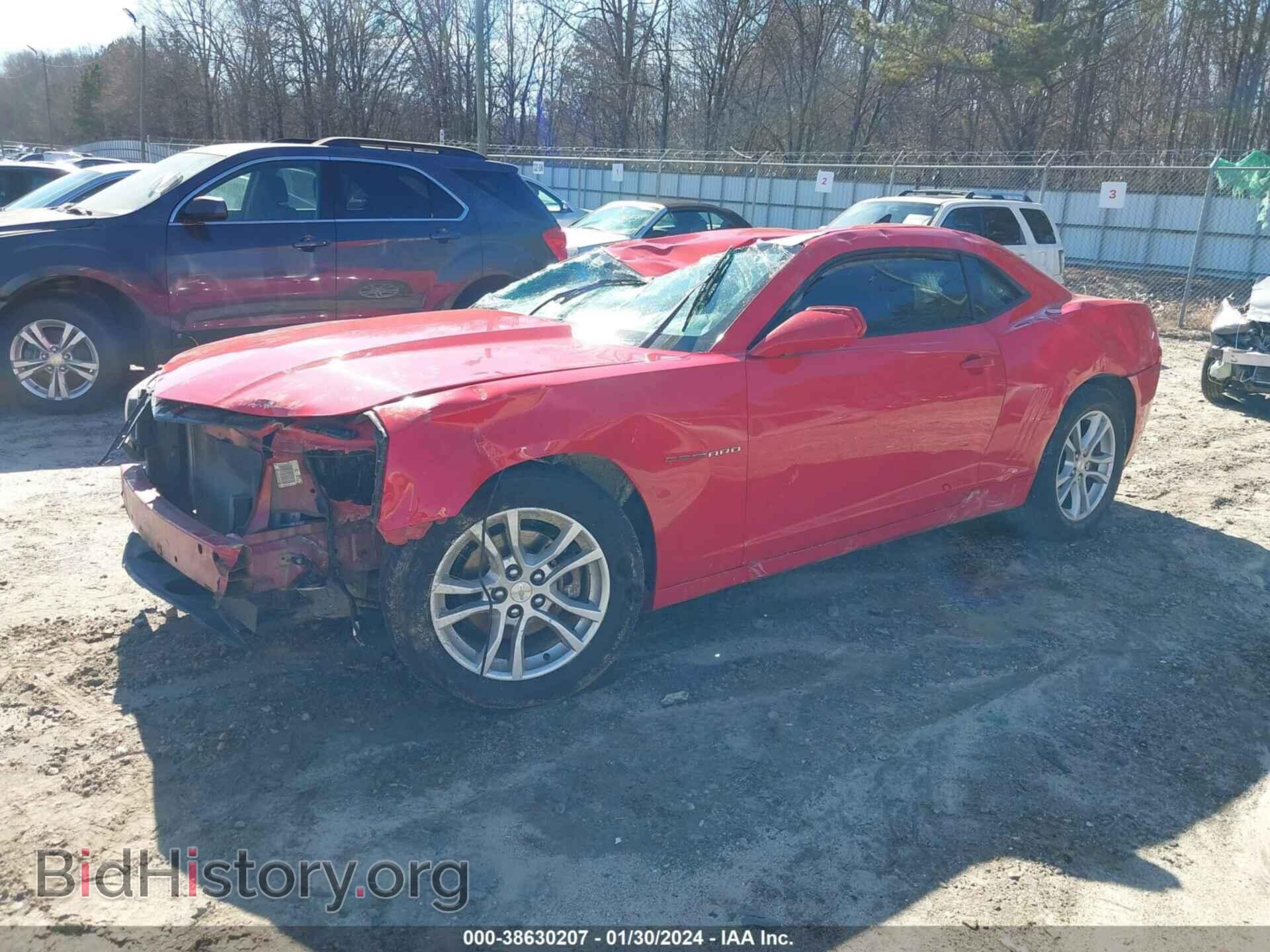 2014 CHEVROLET CAMARO - VIN: 2G1FE1E33E9220128 - Фото 2