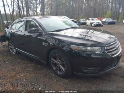 2016 Ford TAURUS SEL, черный — VIN 1FAHP2E87GG106655, IAAI