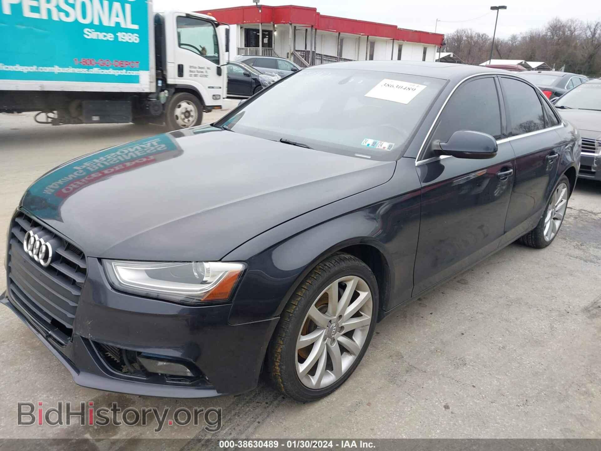 2013 AUDI A4 - VIN: WAUFFAFL3DA092055 - Фото 2