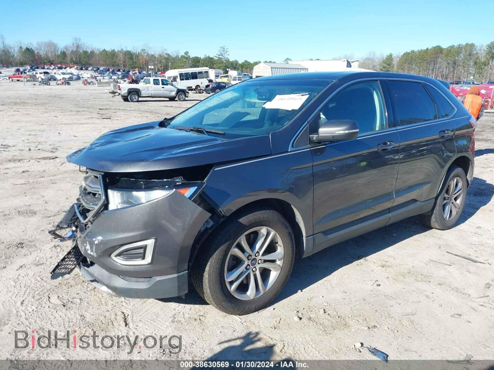 2015 FORD EDGE - VIN: 2FMTK4J83FBB84386 - Фото 2