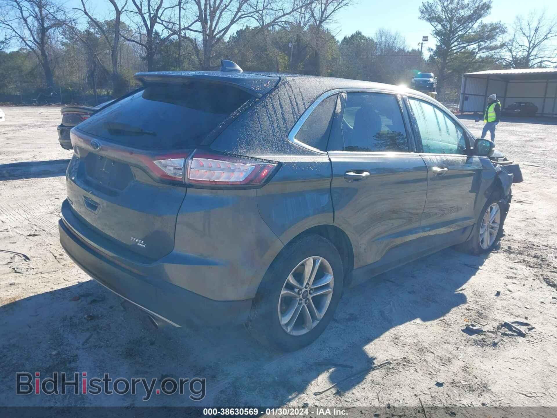 2015 FORD EDGE - VIN: 2FMTK4J83FBB84386 - Фото 4