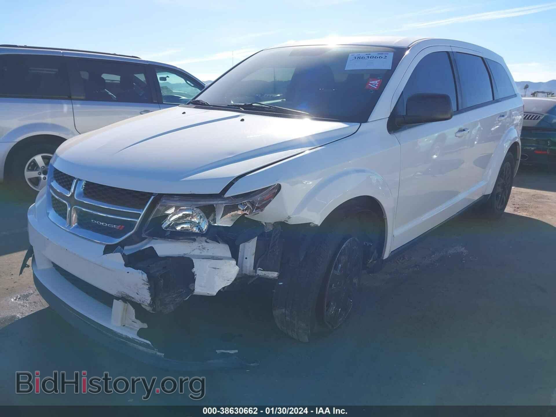 2015 DODGE JOURNEY - VIN: 3C4PDCAB6FT620075 - Фото 2
