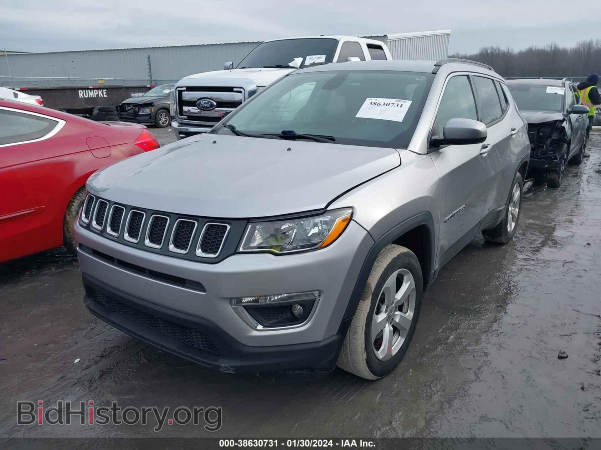 2018 JEEP COMPASS - VIN: 3C4NJCBB1JT205107 - Фото 2