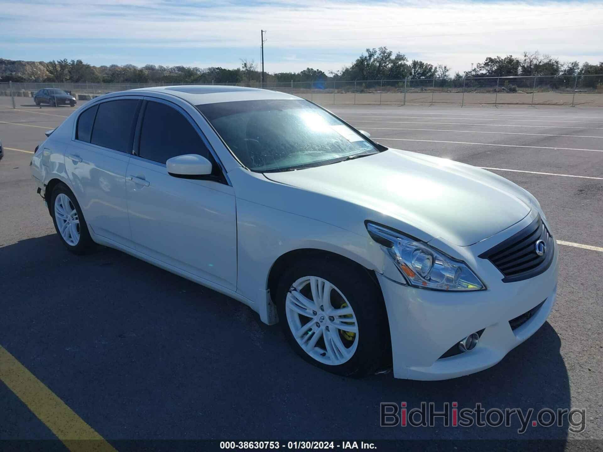 Photo JN1CV6AP8CM935148 - INFINITI G37 2012