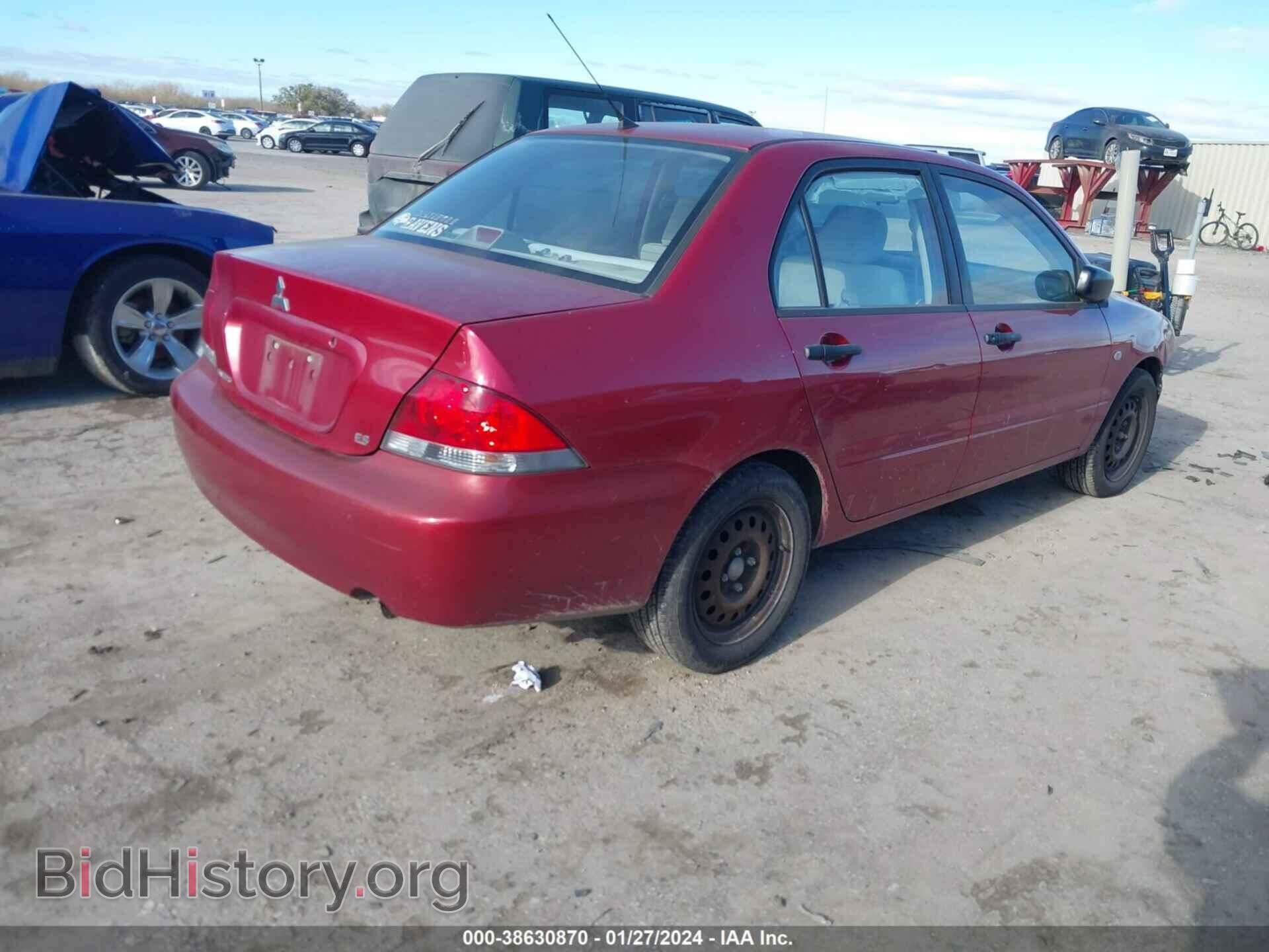 2006 MITSUBISHI LANCER - VIN: JA3AJ26E66U065516 - Фото 4