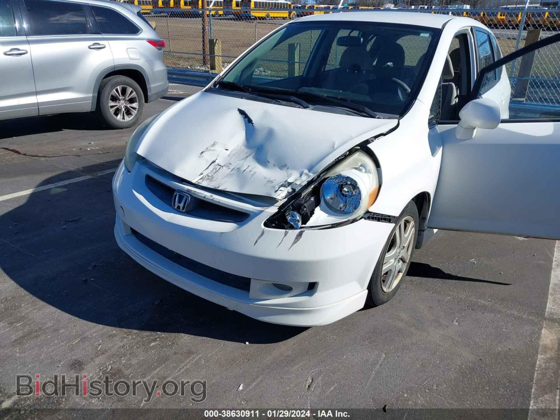 2007 HONDA FIT - VIN: JHMGD38667S007741 - Фото 6