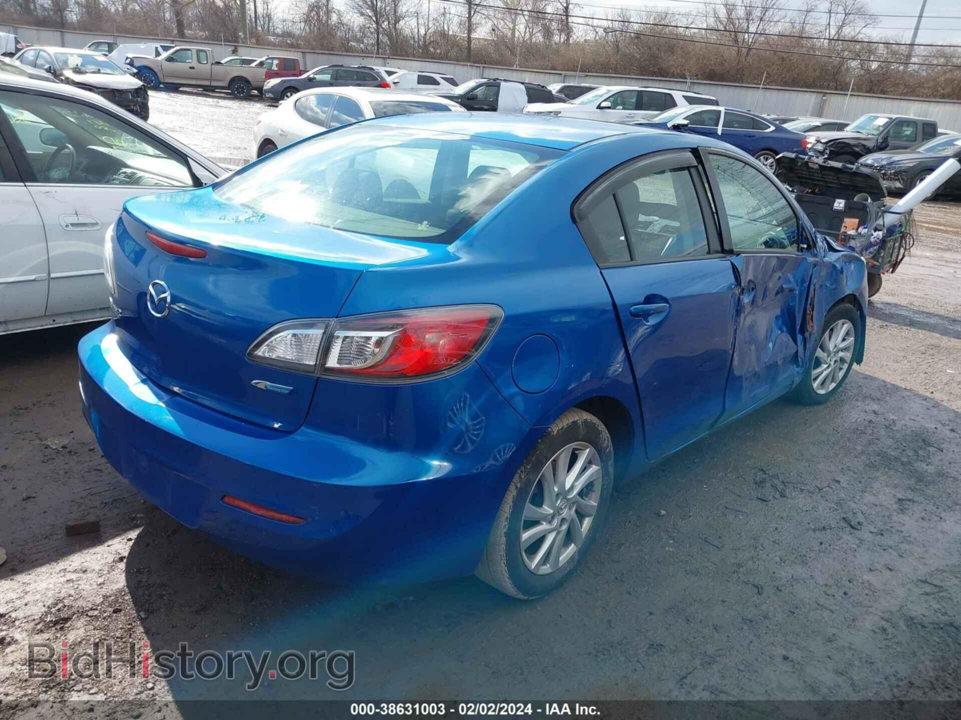 2012 MAZDA 3 - VIN: JM1BL1V7XC1667992 - Фото 4