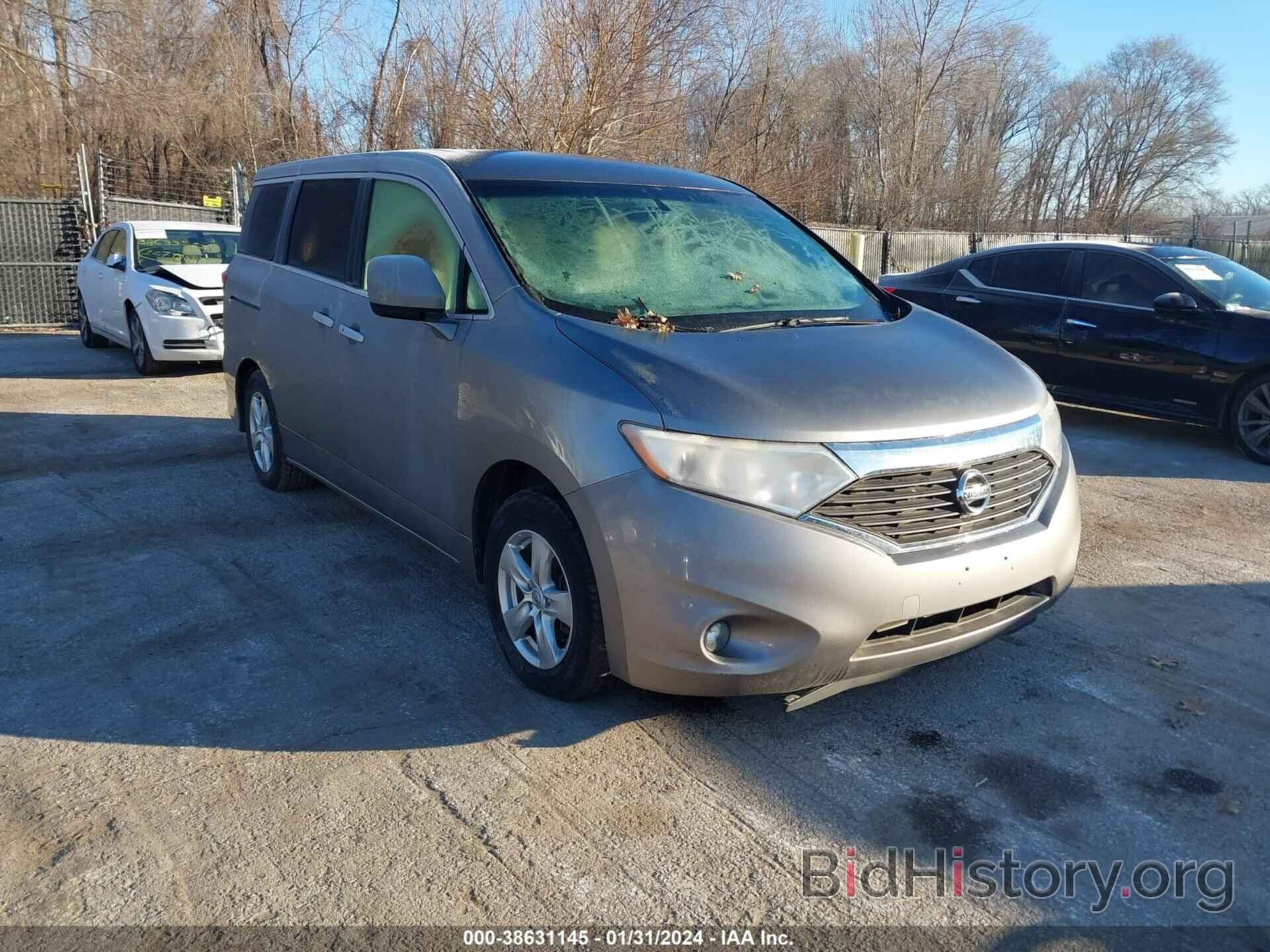 Фотография JN8AE2KP6D9064755 - NISSAN QUEST 2013