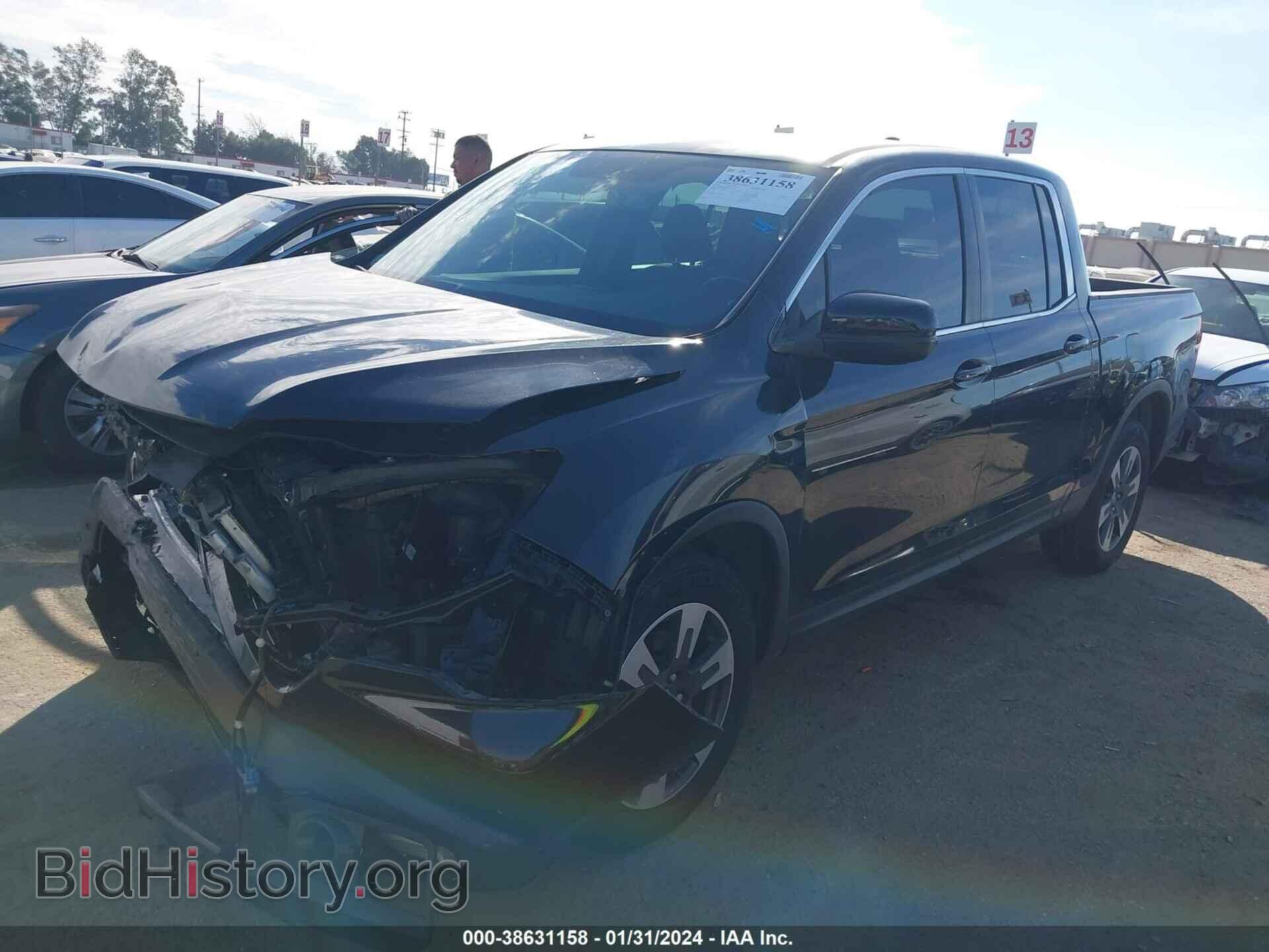 2018 HONDA RIDGELINE - VIN: 5FPYK2F69JB001808 - Фото 2